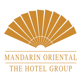 Logo featuring a stylized fan and the text 'Mandarin Oriental The Hotel Group'