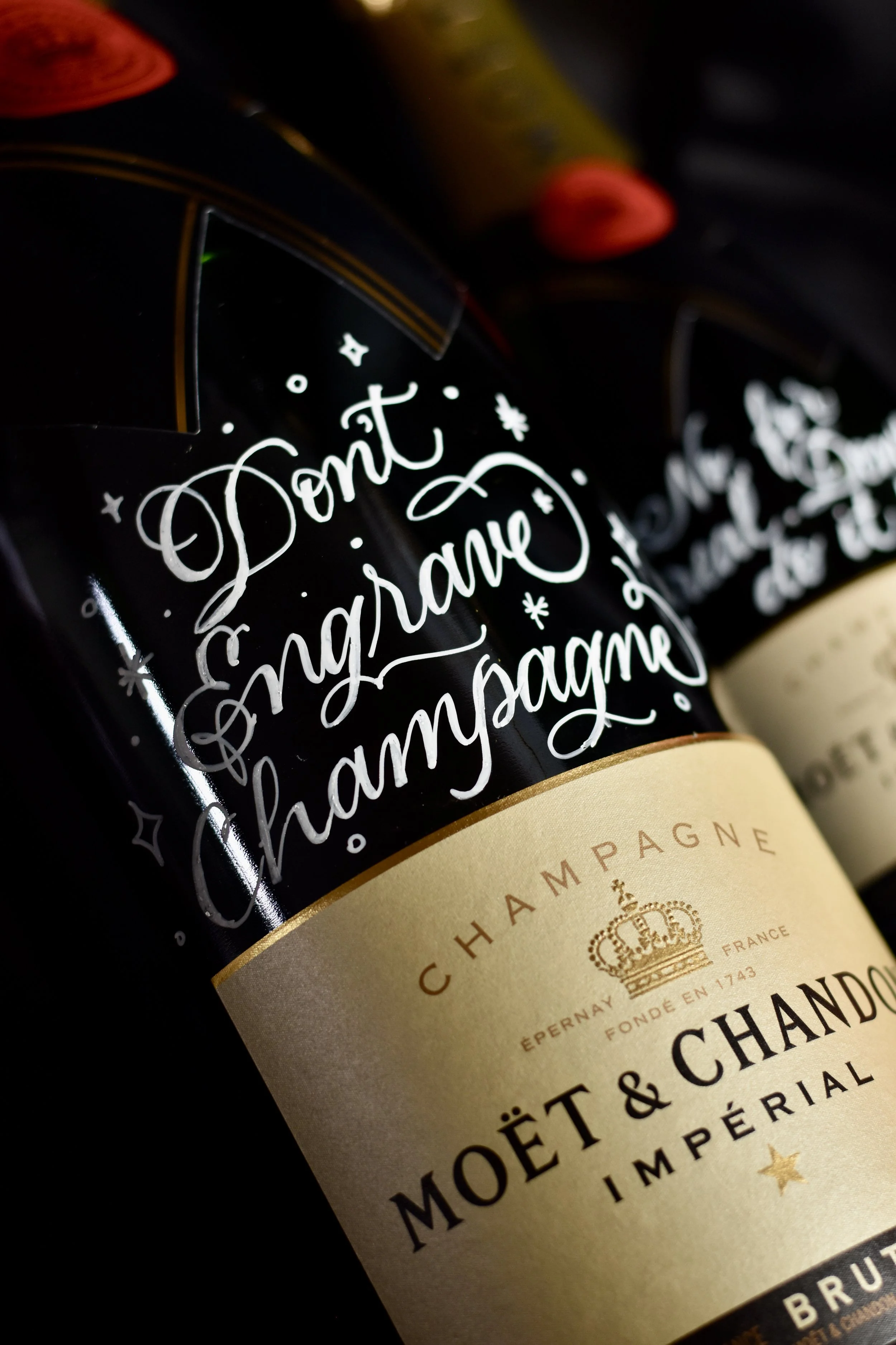 Champagne: To Engrave, or Not to Engrave?