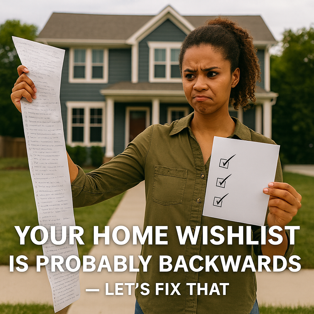 Your Home Wishlist Is Probably Backwards — Let’s Fix That