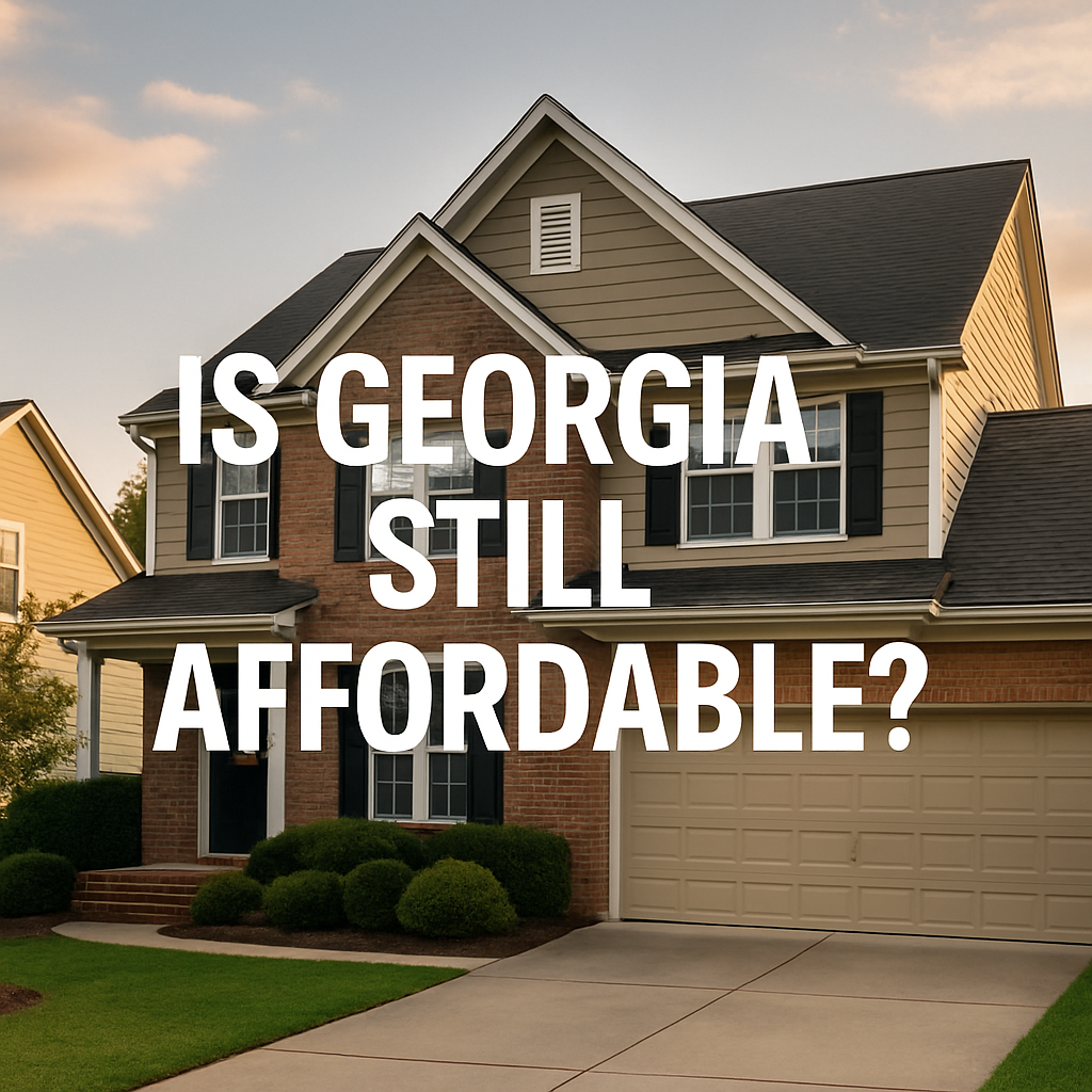 Is Georgia Still Affordable in 2025 if You’re Buying a Home?