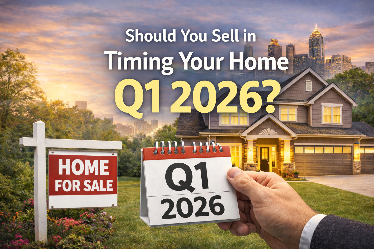 Should You Sell in Q1 2026? Timing Your Home Sale in Canton, Woodstock, and North Metro Atlanta