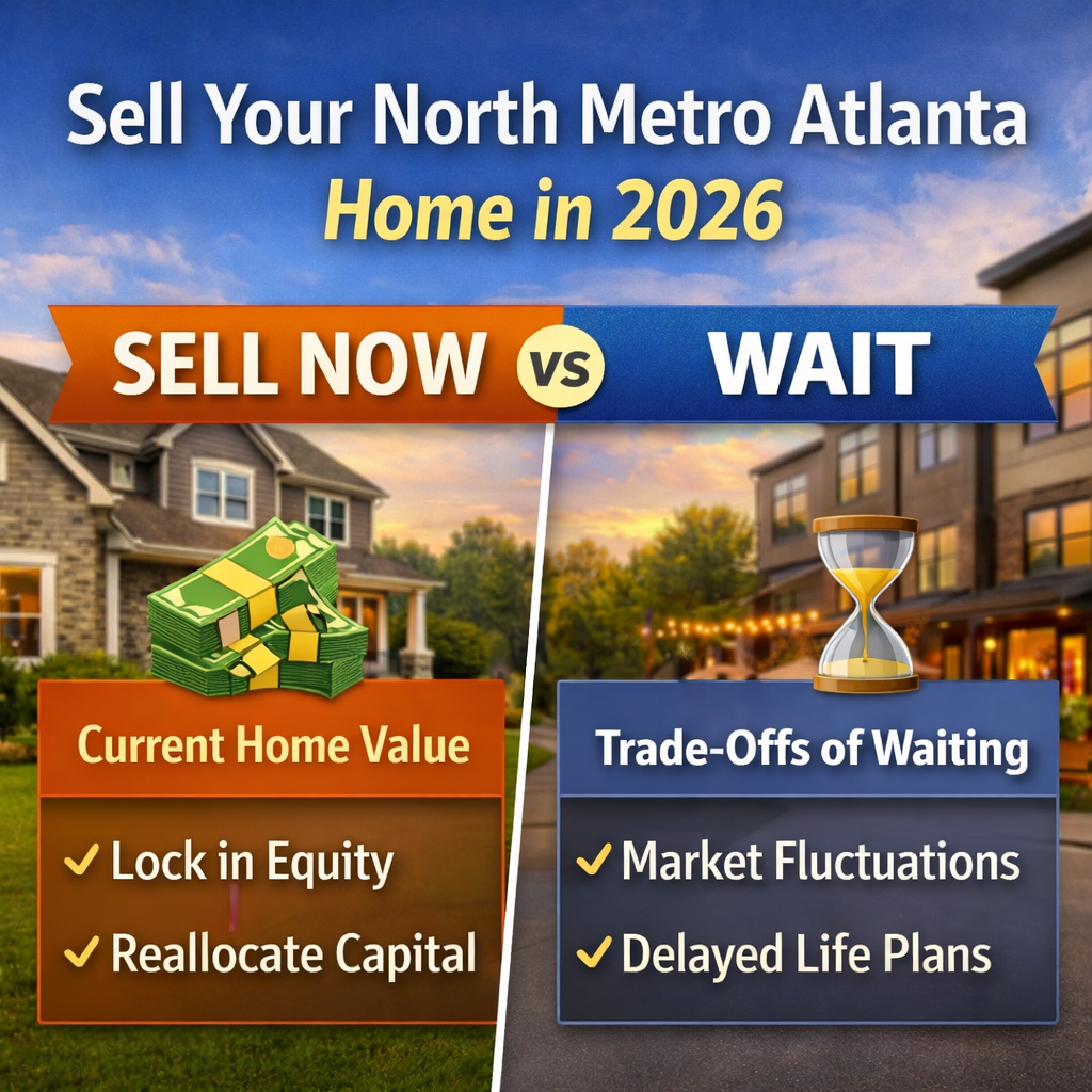 Should You Sell Your North Metro Atlanta Home in 2026 or Wait Until 2027?