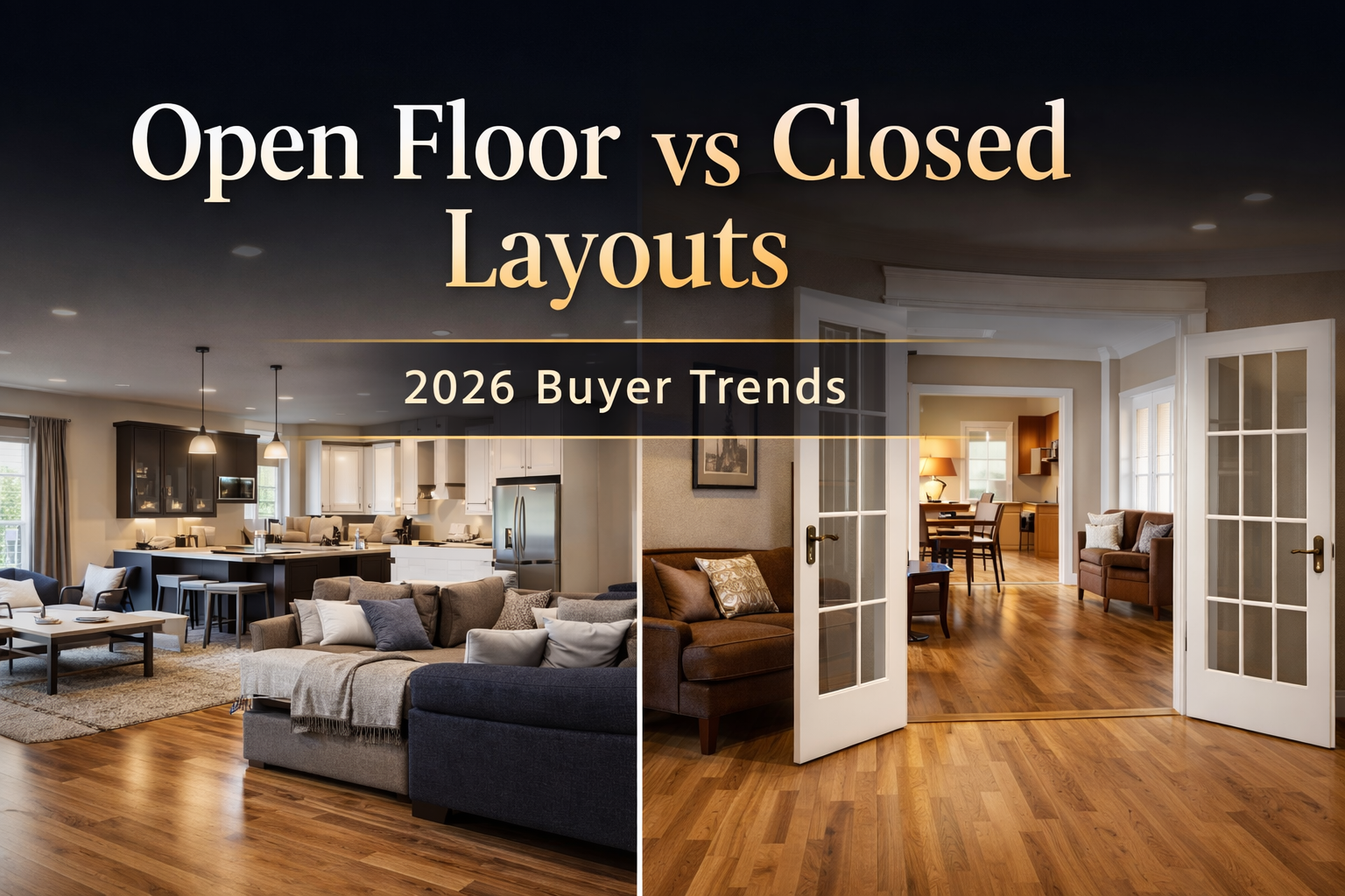 Open vs Closed Floor Plans in 2026: What Homebuyers Actually Want Now