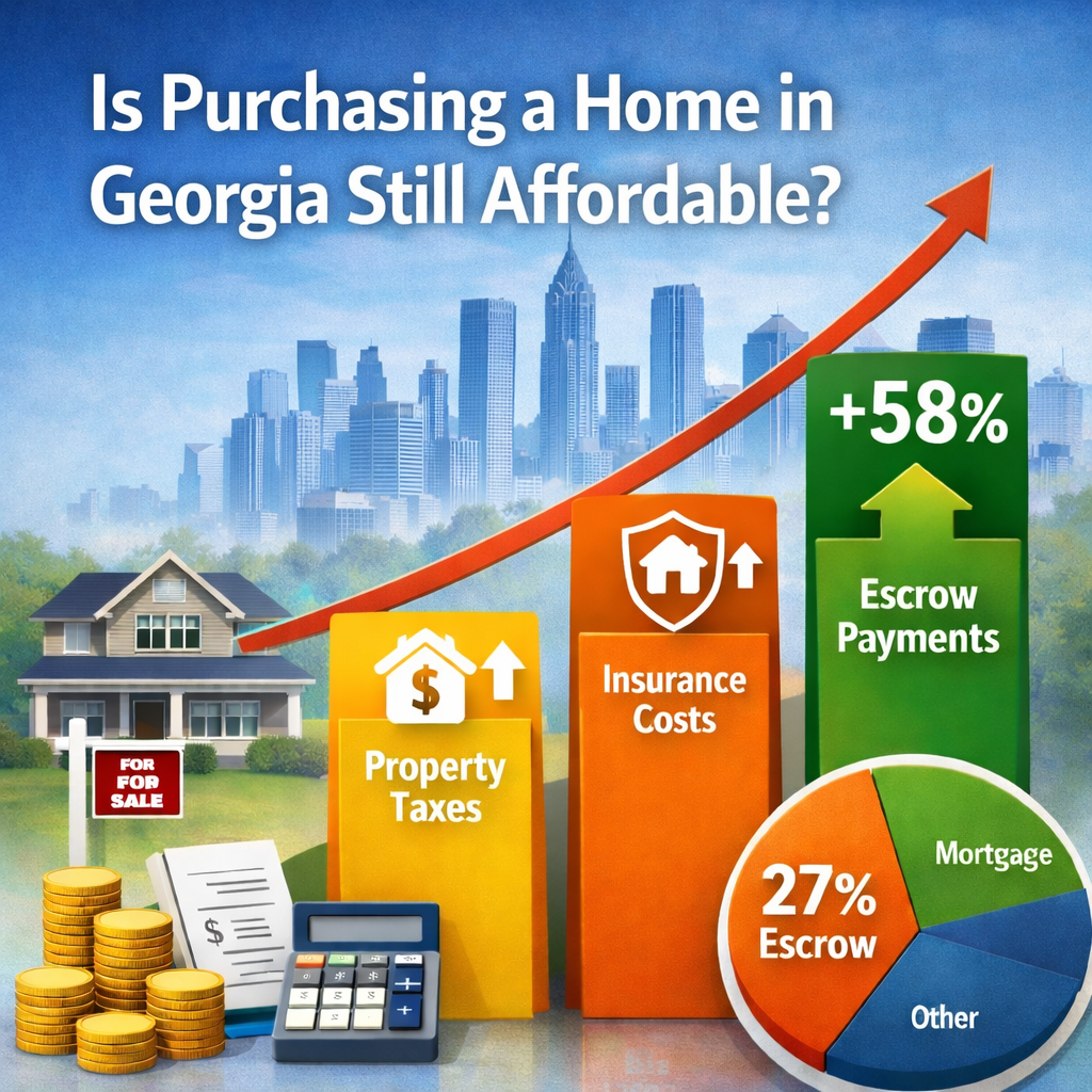 Hidden Costs of Homeownership in Georgia: Why Escrow Payments Are Rising for Homeowners