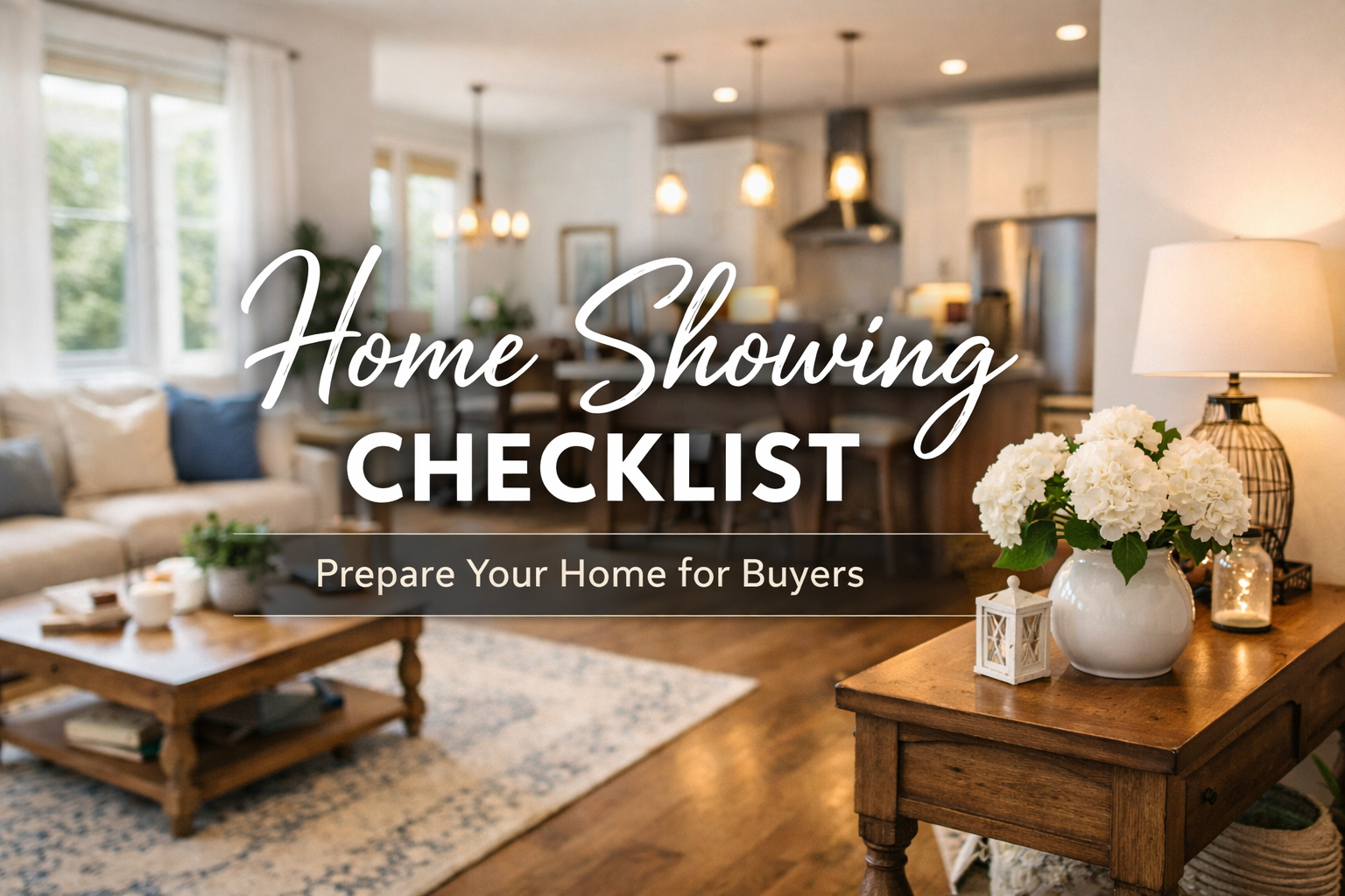 Home Showing Checklist for Sellers in North Metro Atlanta: How to Prepare Your Home Before Every Showing