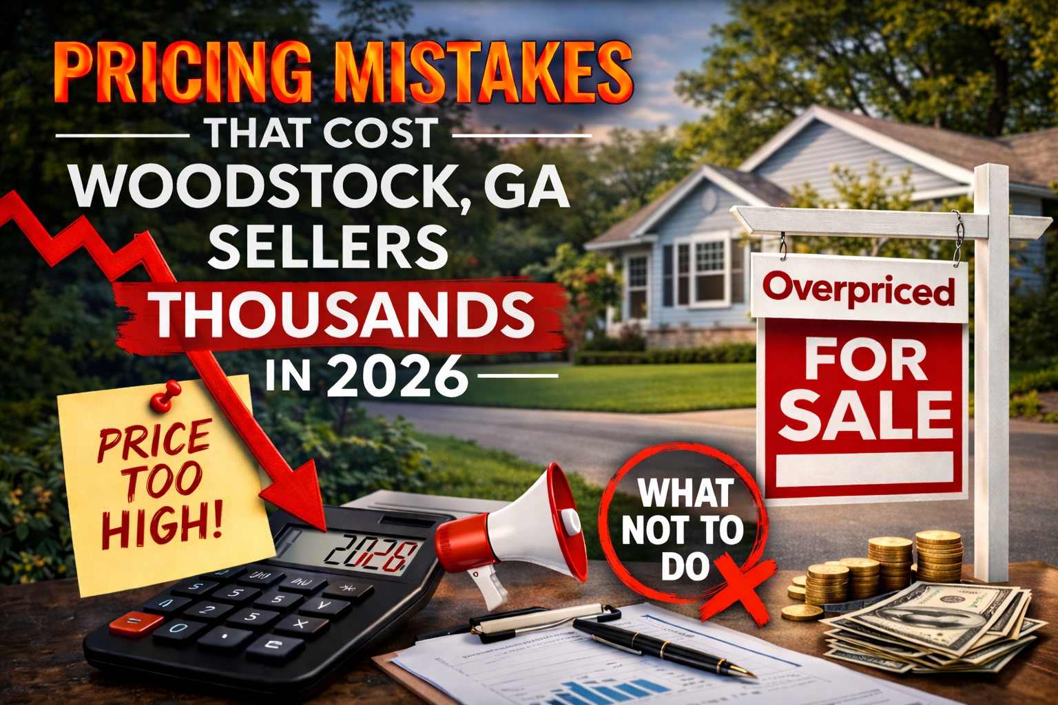 Woodstock, GA Pricing Mistakes That Cost Sellers Thousands in 2026