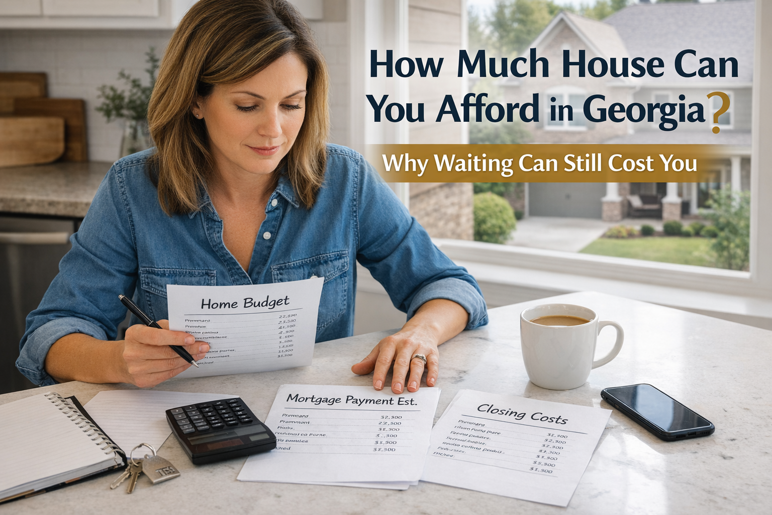 How Much House Can You Afford in North Metro Atlanta? Why Waiting Can Still Cost You