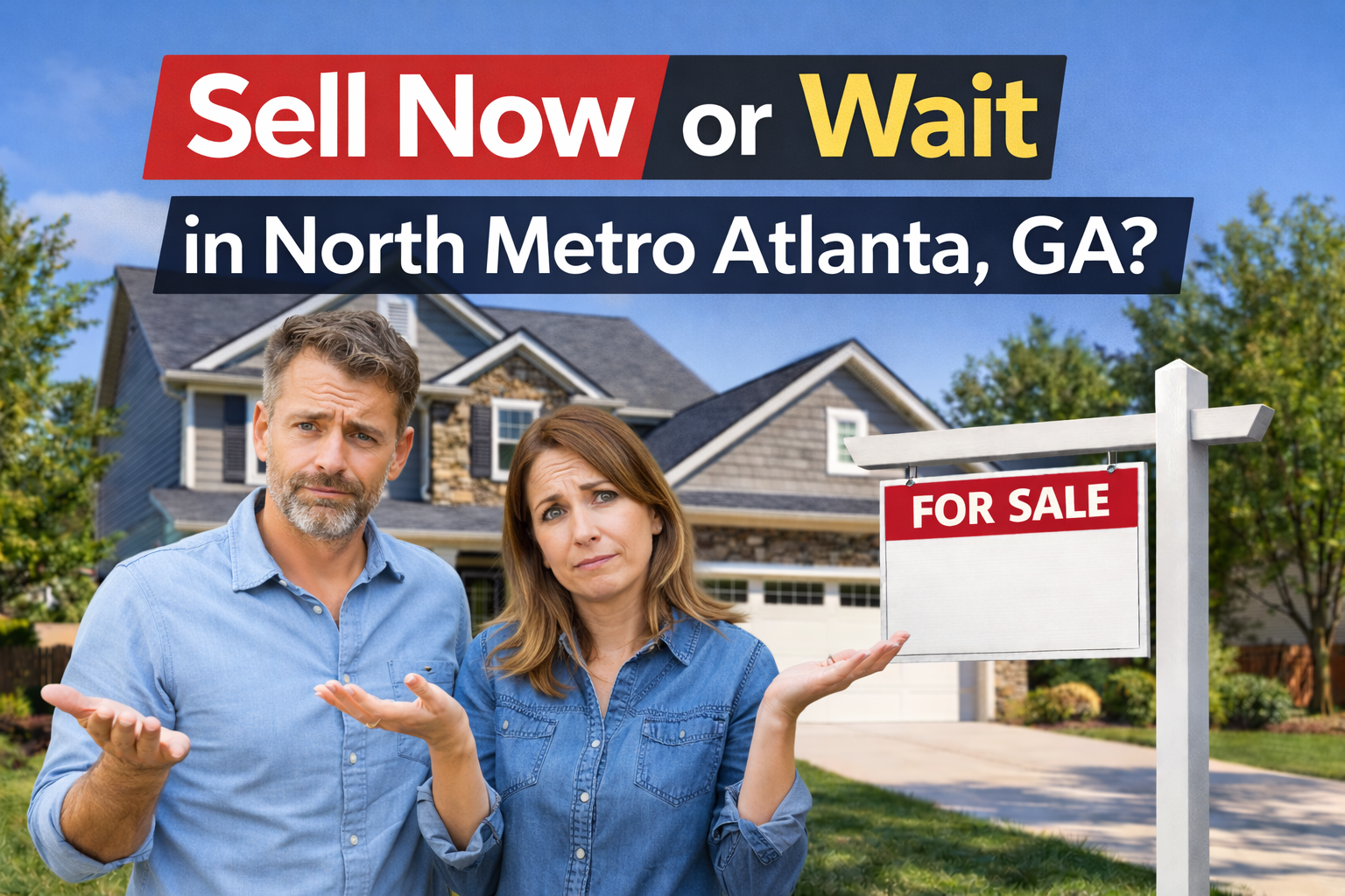 Should You Sell Now or Wait in North Metro Atlanta, GA? 2026 Inventory and Pricing Risks