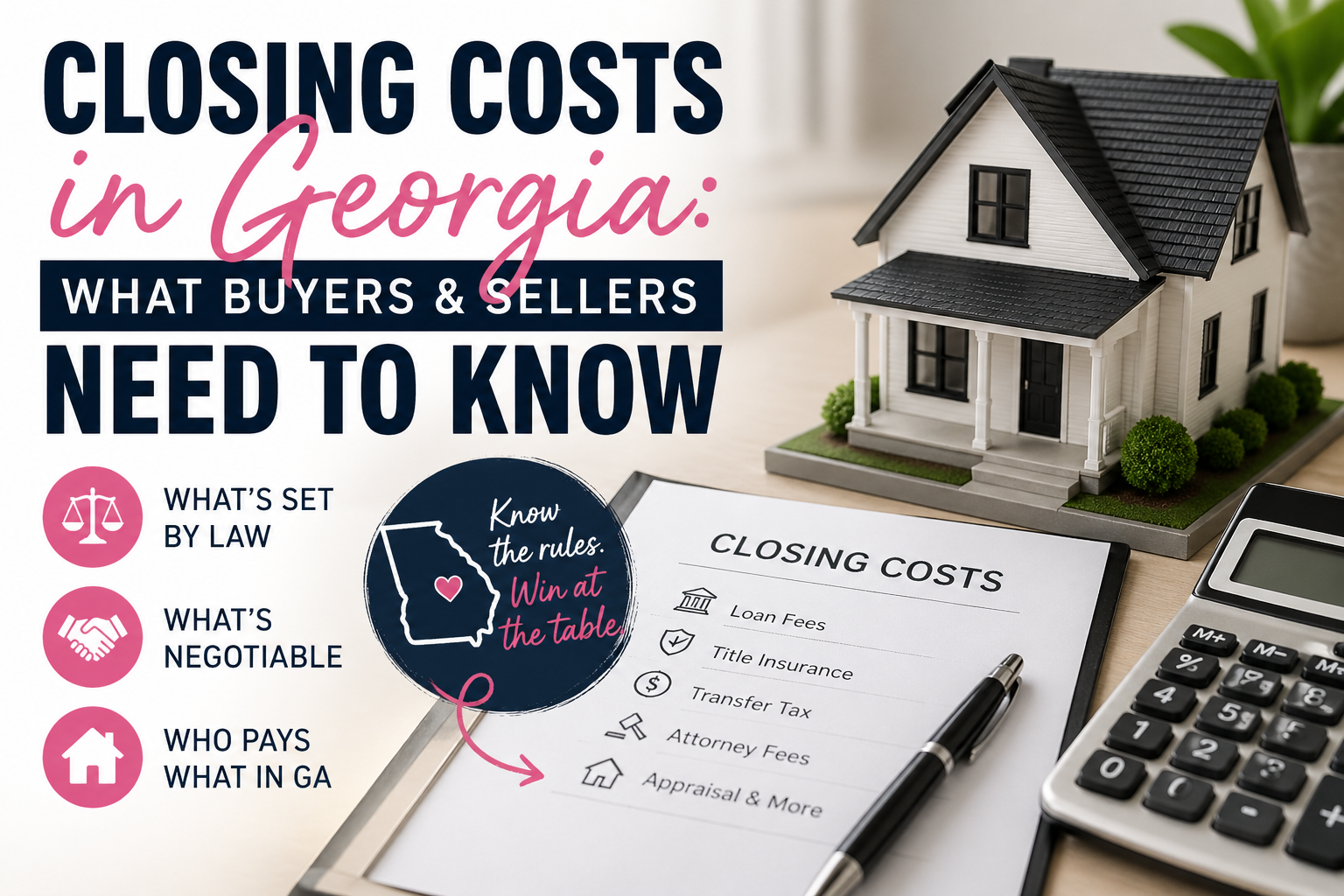 What Georgia Sellers Pay at Closing — And What You'll Net