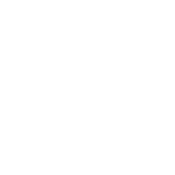 Black and white outline of a circular, symmetrical maze with interconnected pathways.