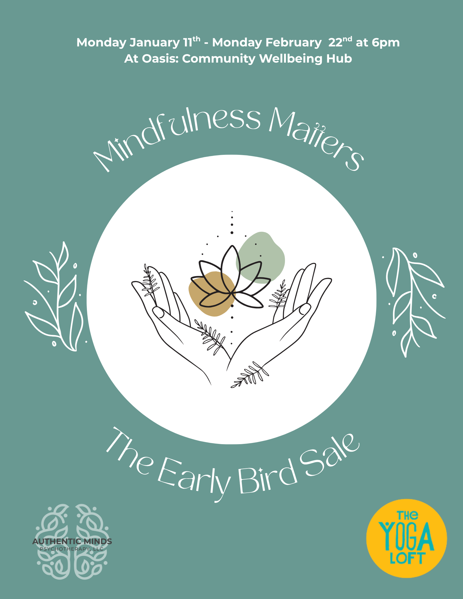 Mindfulness Matters - The Early Bird Pass