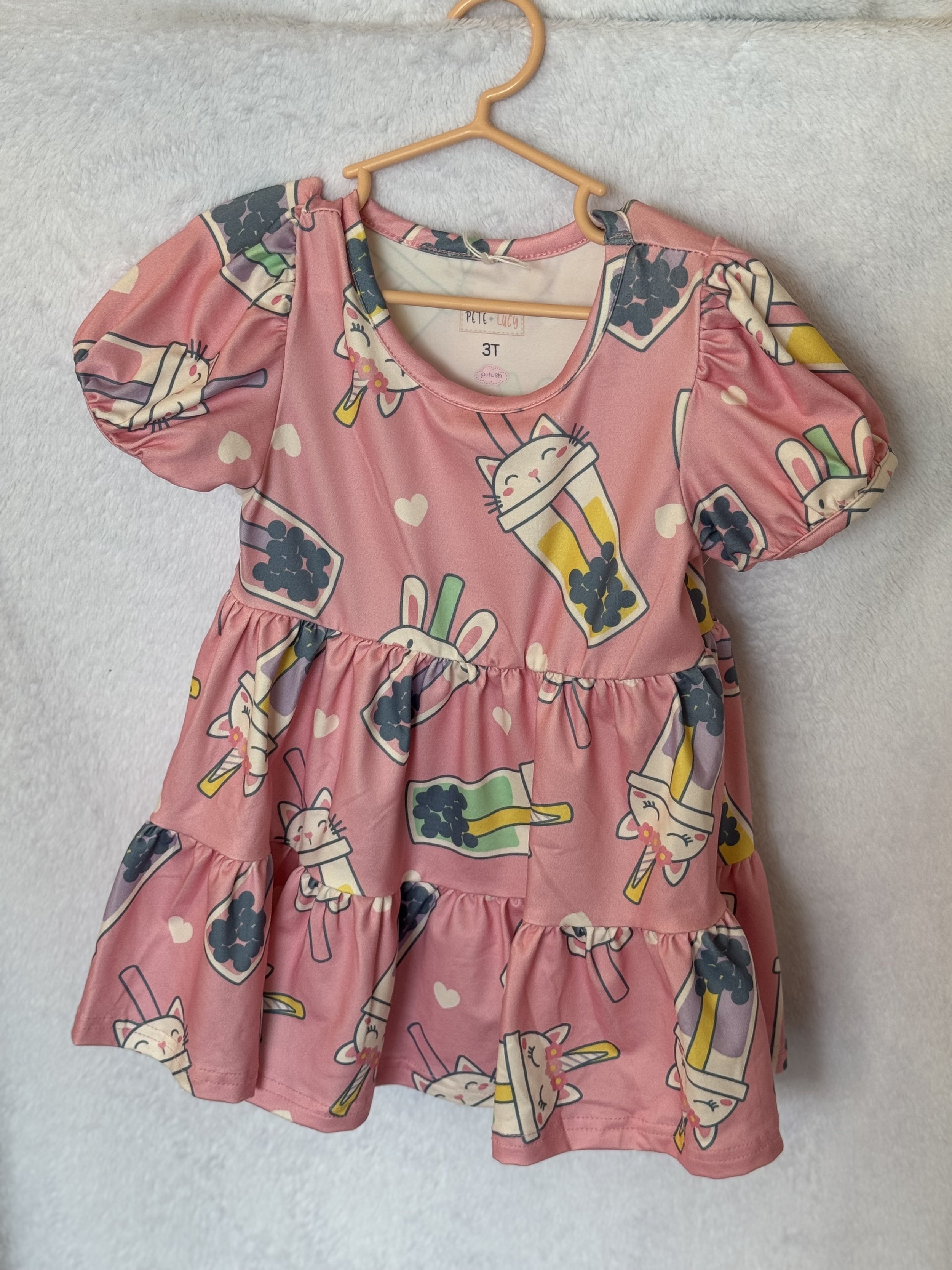 PINK GIRLS TOP SIZE 3T