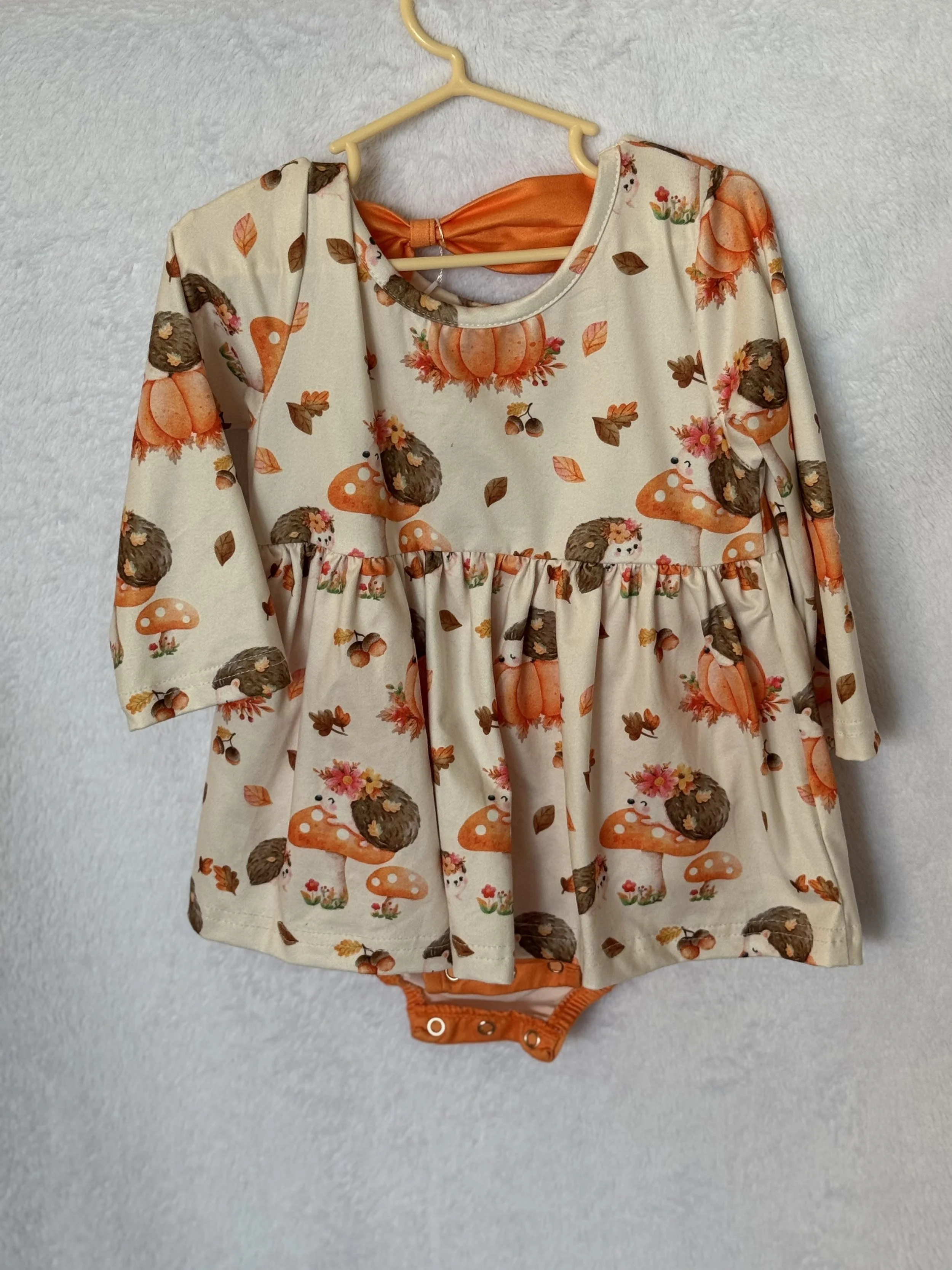 HEDGEHOG ROMPER 12-18 MONTHS