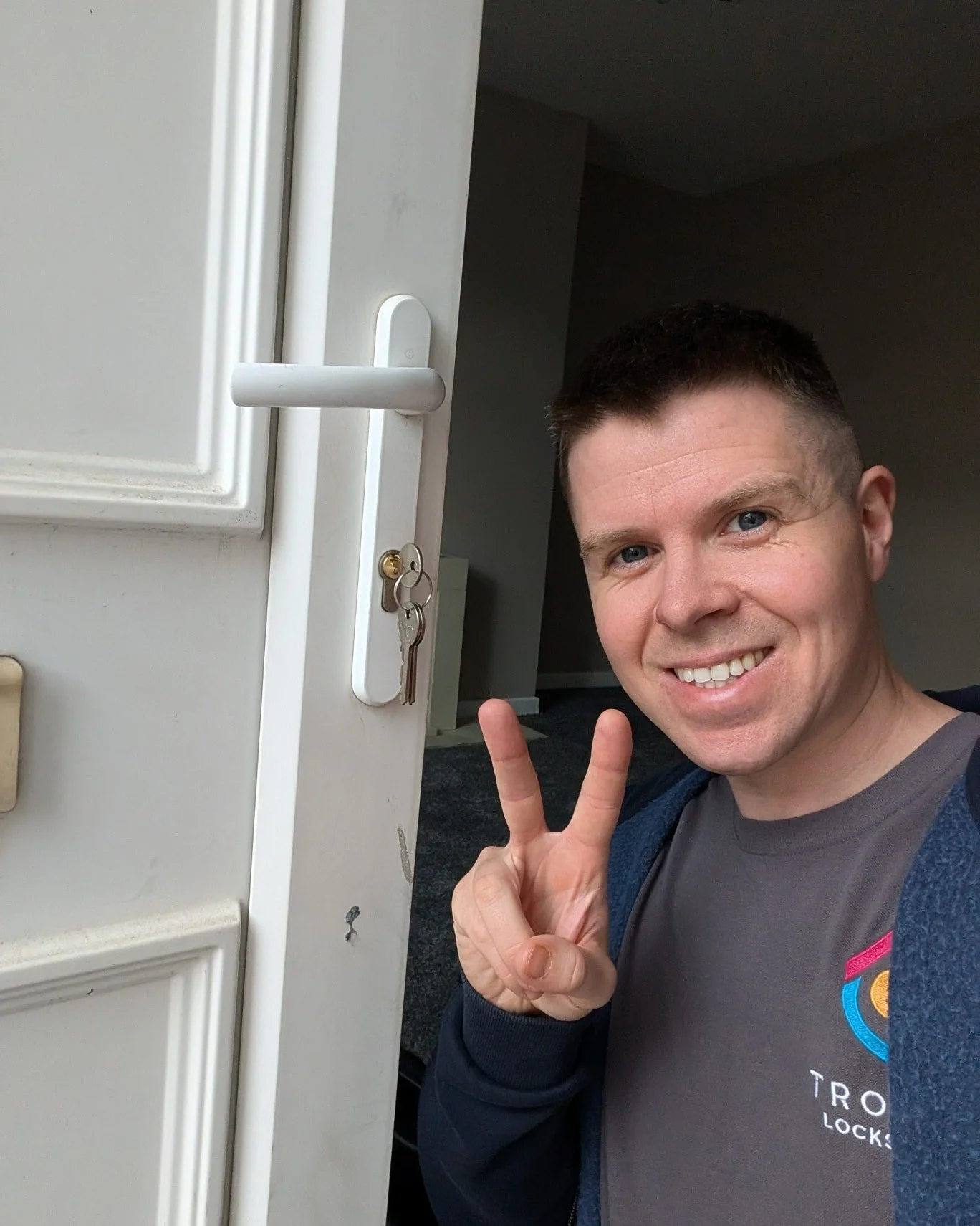 Another lock changed, another satisfied customer! 👍🏻