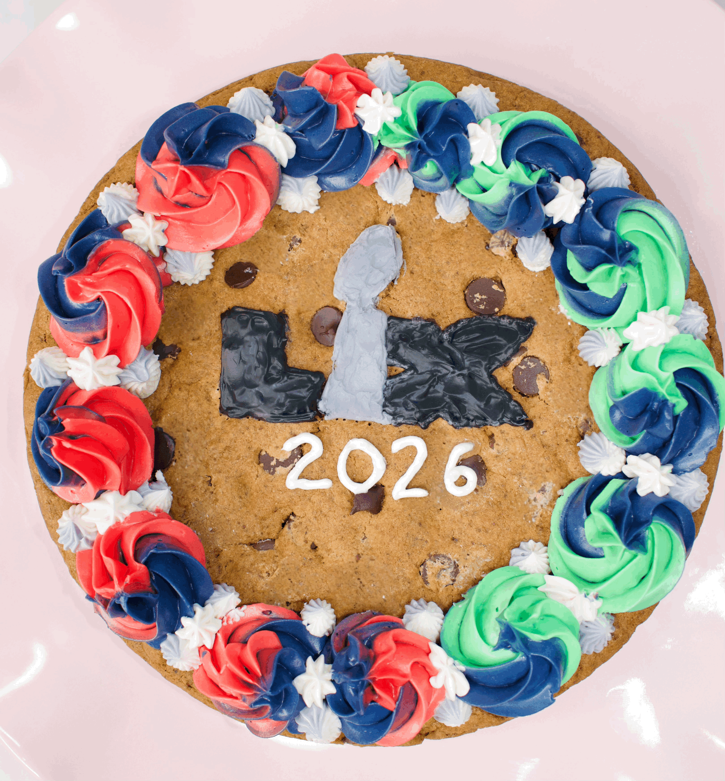 8" Chocolate Chip Cookie Cake (Feeds 5–6)