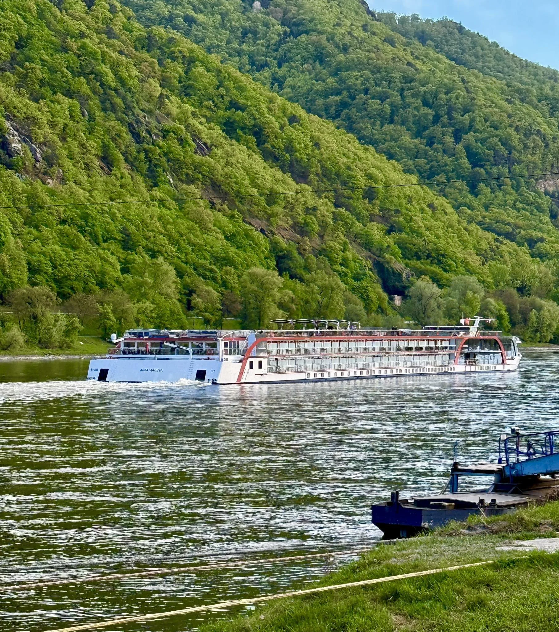 Luxury river cruise ship