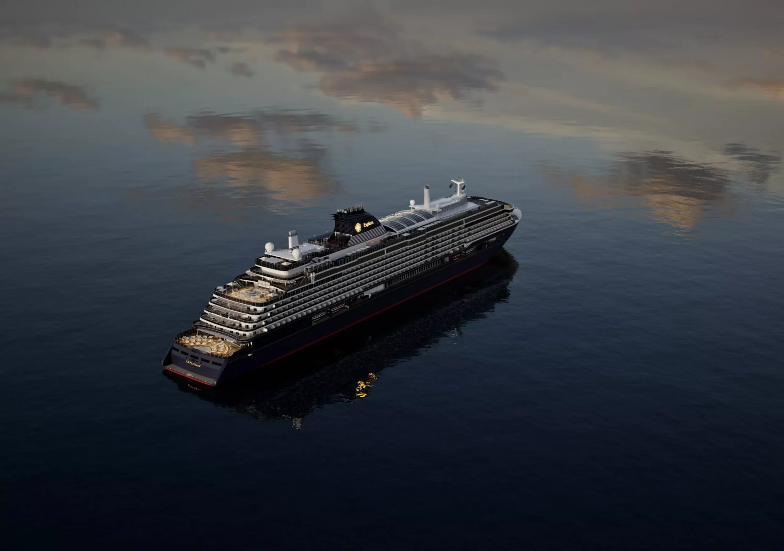 Ultra luxury Explora Journeys ship