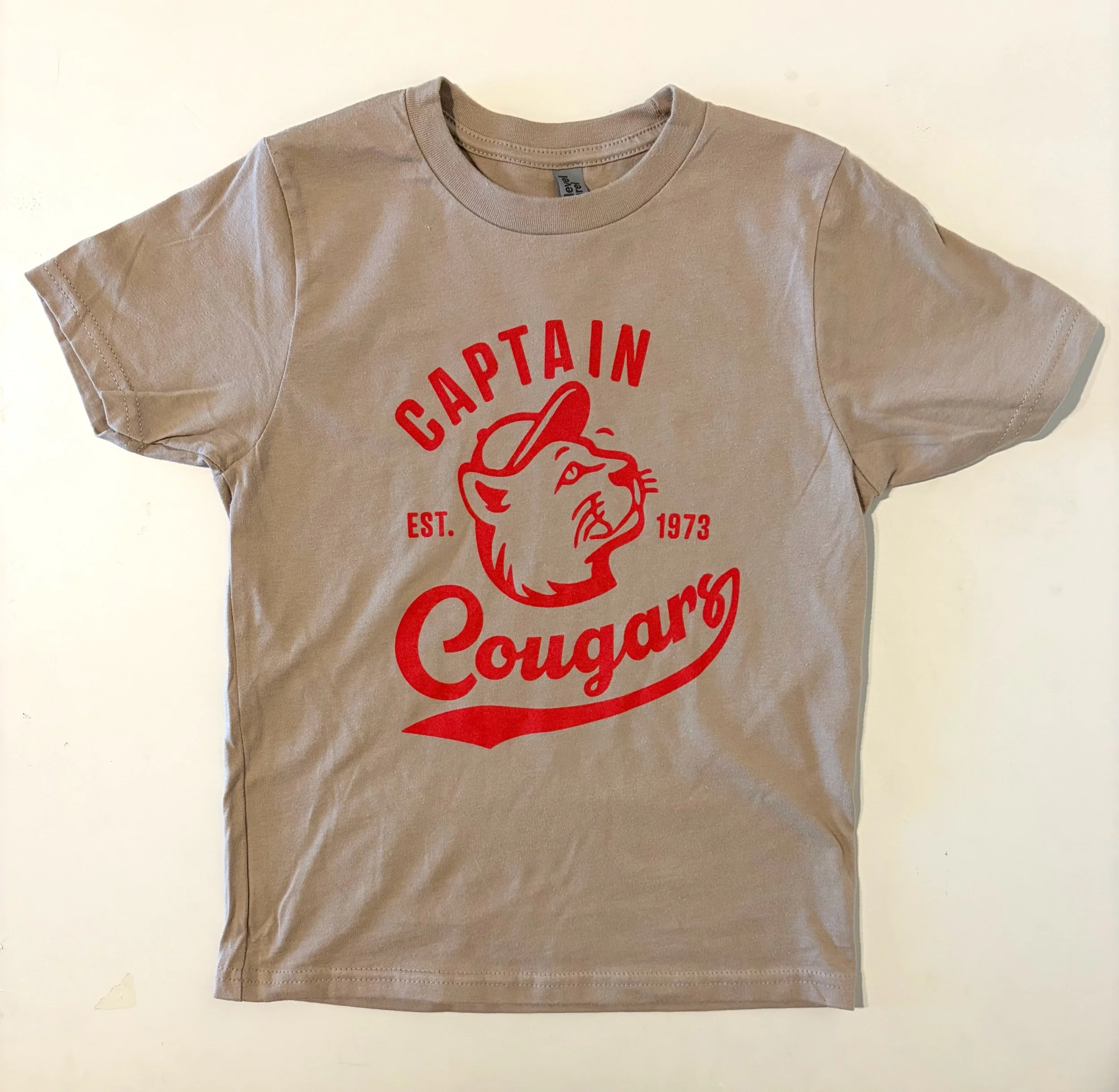 Captain Cougars Mascot Tee