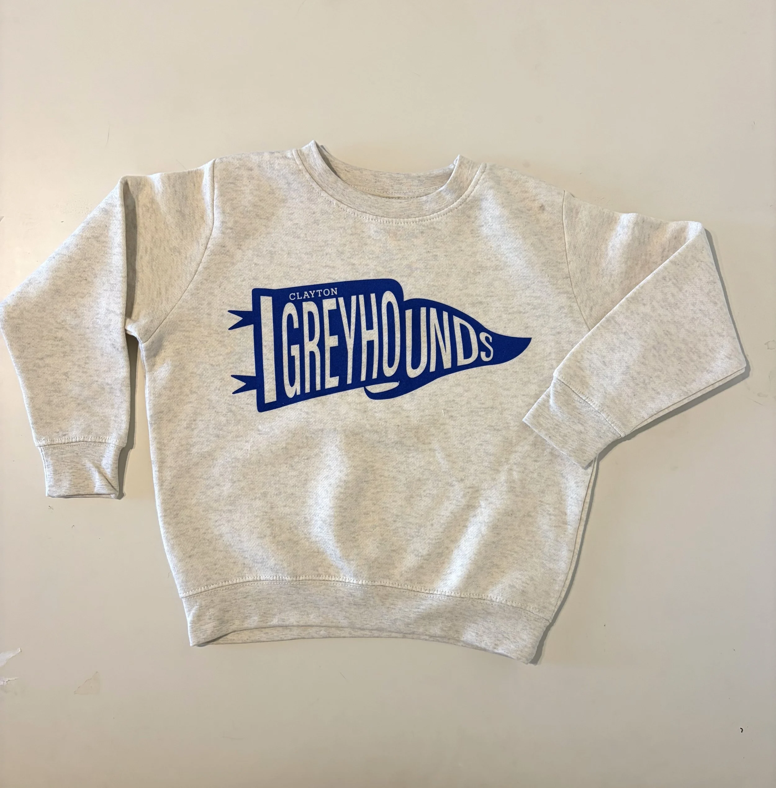 Pennant Crewneck Sweatshirt - Clayton