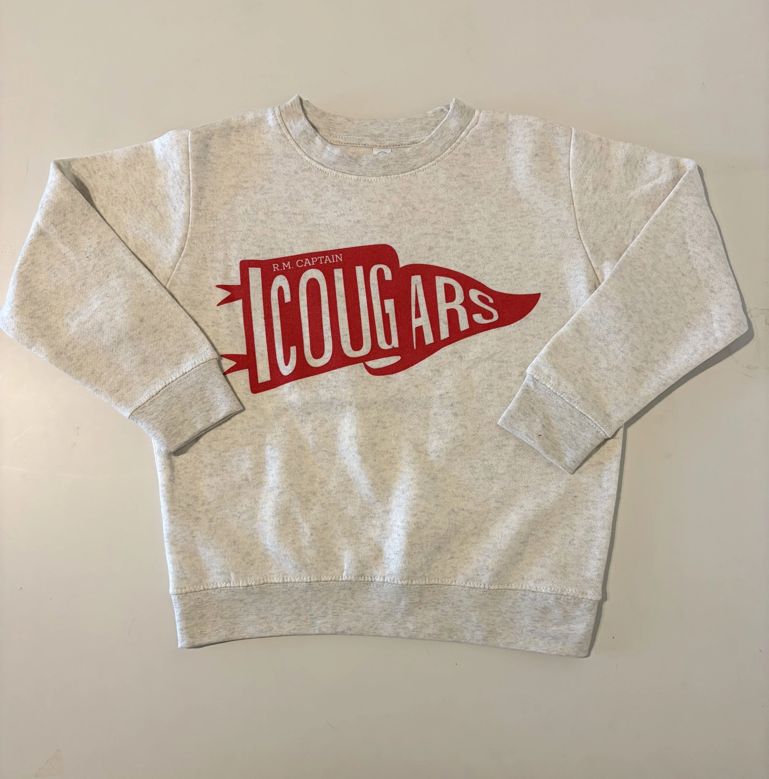 Pennant Crewneck Sweatshirt - Captain