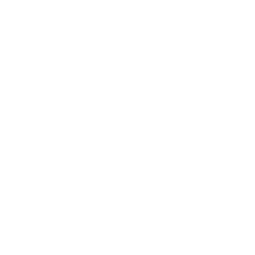 Black and white bar graph with upward trending arrow.