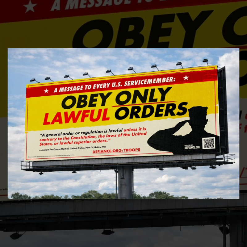 Urgent Effort to Help U.S. Troops Know Their Rights