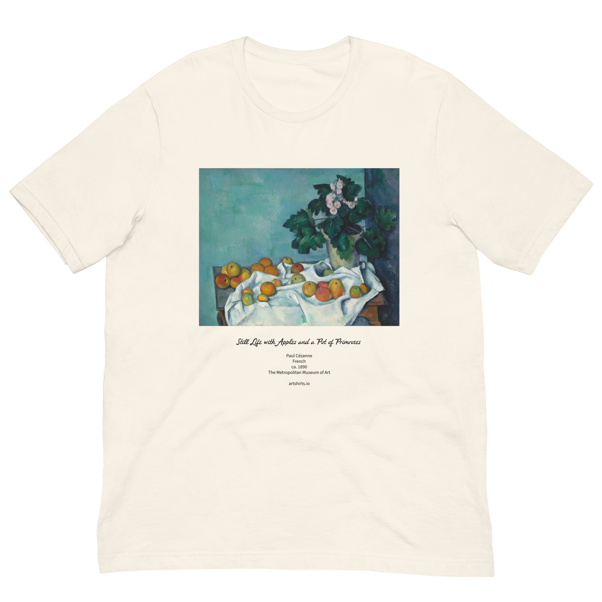 Still Life with Apples and a Pot of Primroses