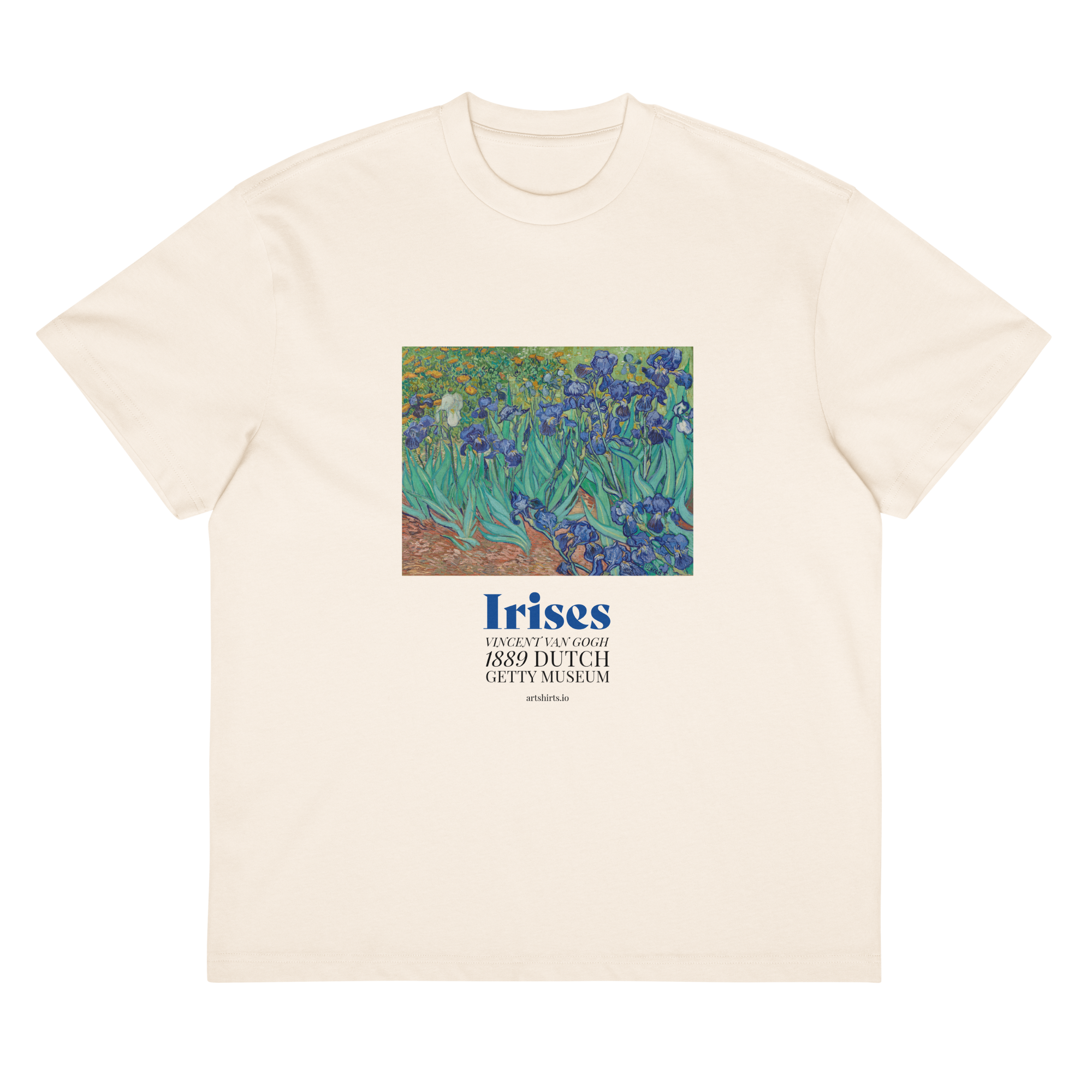 Irises, 1889 Boxy T-Shirt