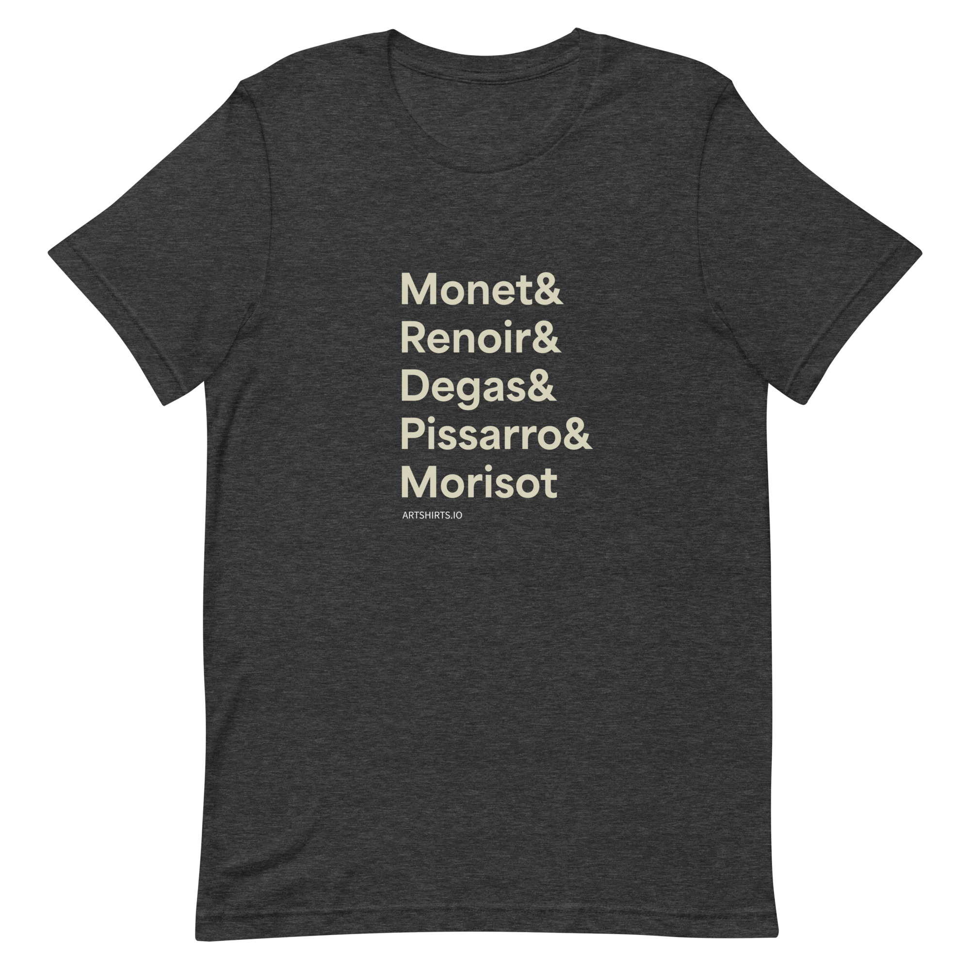 The Impressionists: Monet & Renoir & Degas & Pissarro & Morisot Fitted T-Shirt