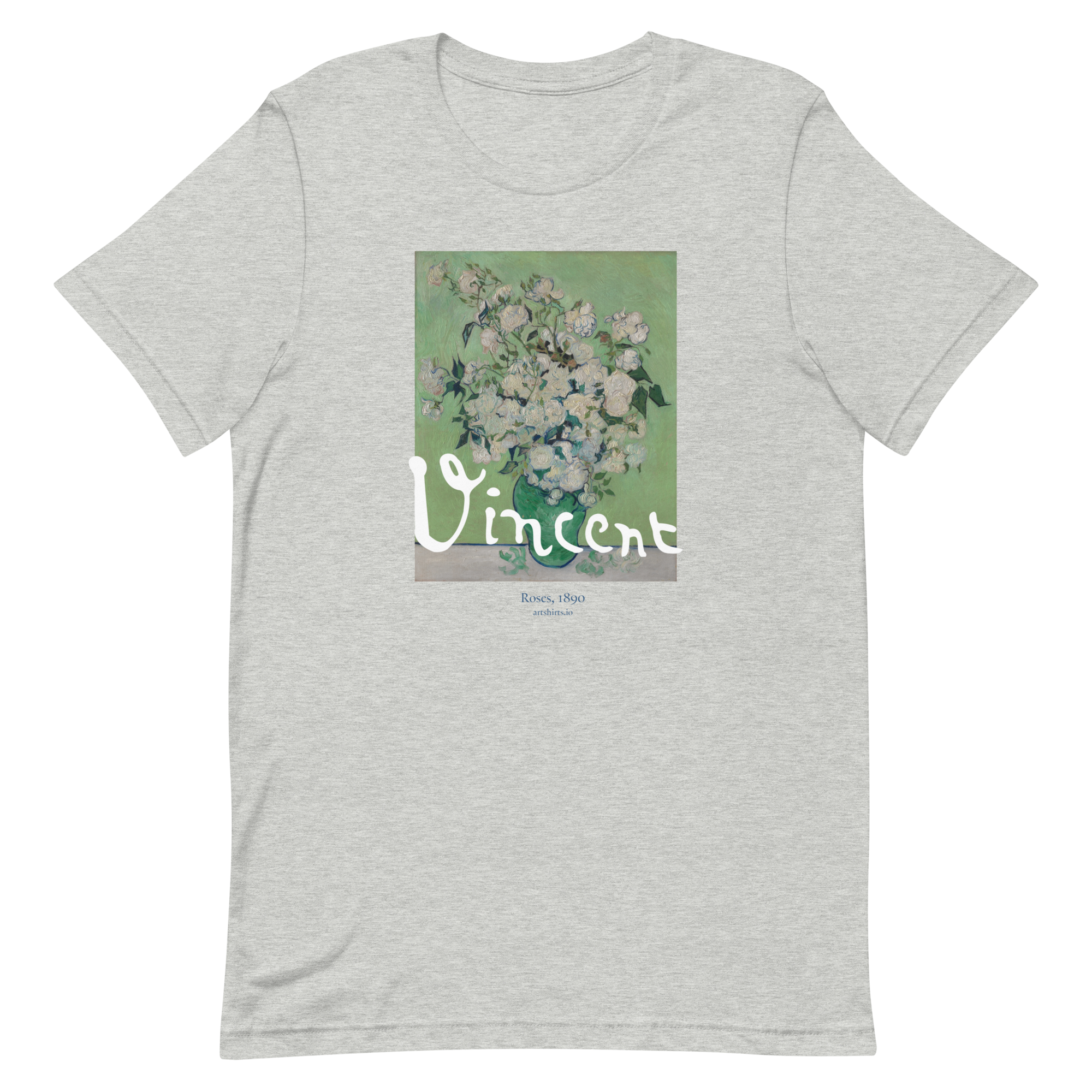 Roses, 1890 Fitted T-Shirt