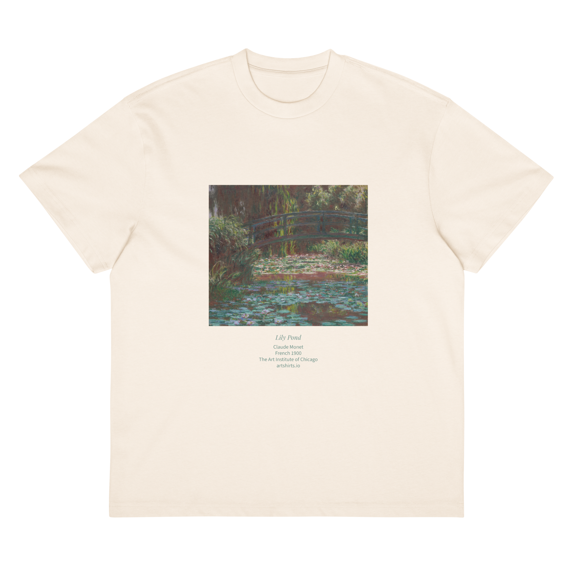 Water Lily Pond, 1900 Boxy T-Shirt