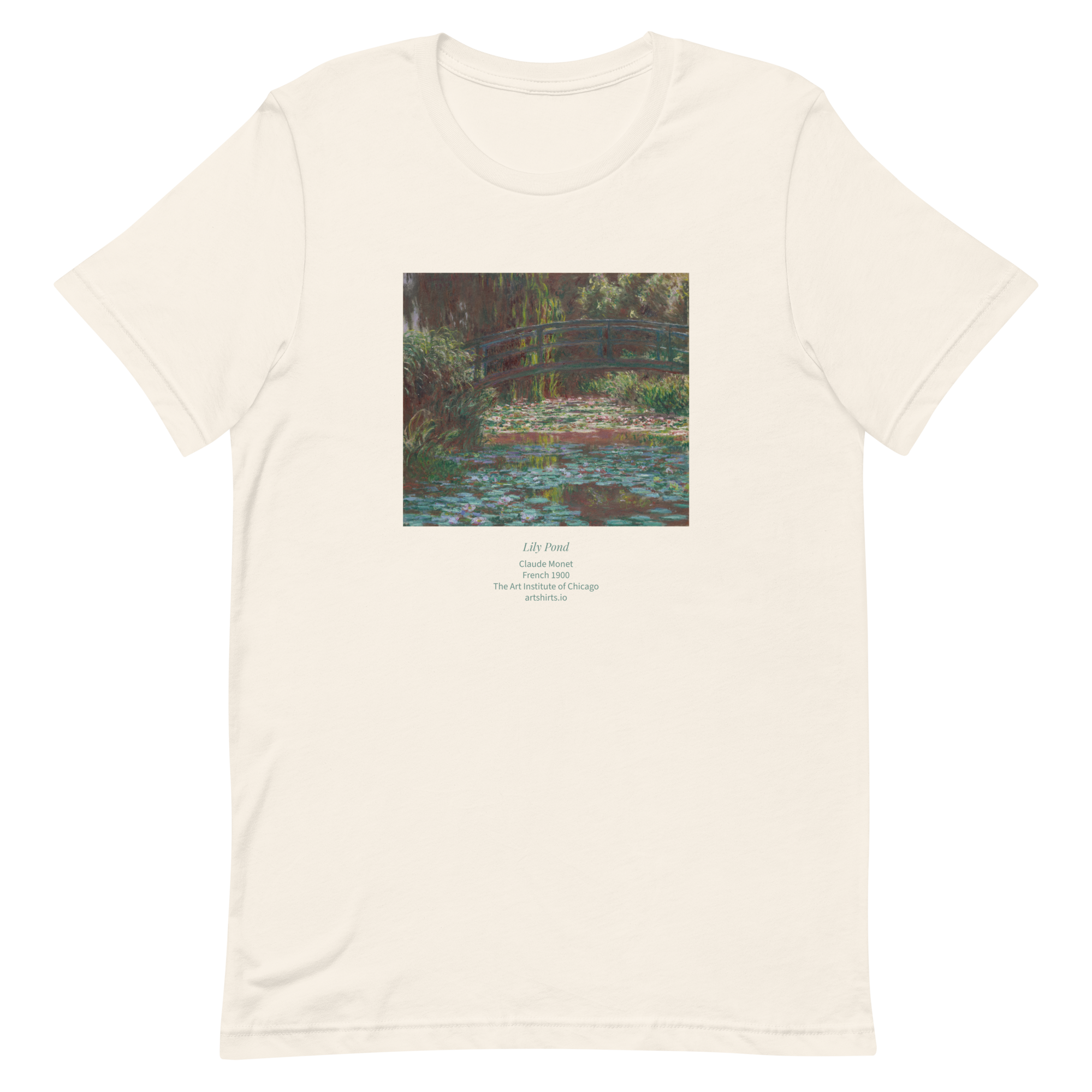 Water Lily Pond, 1900 Fitted T-Shirt