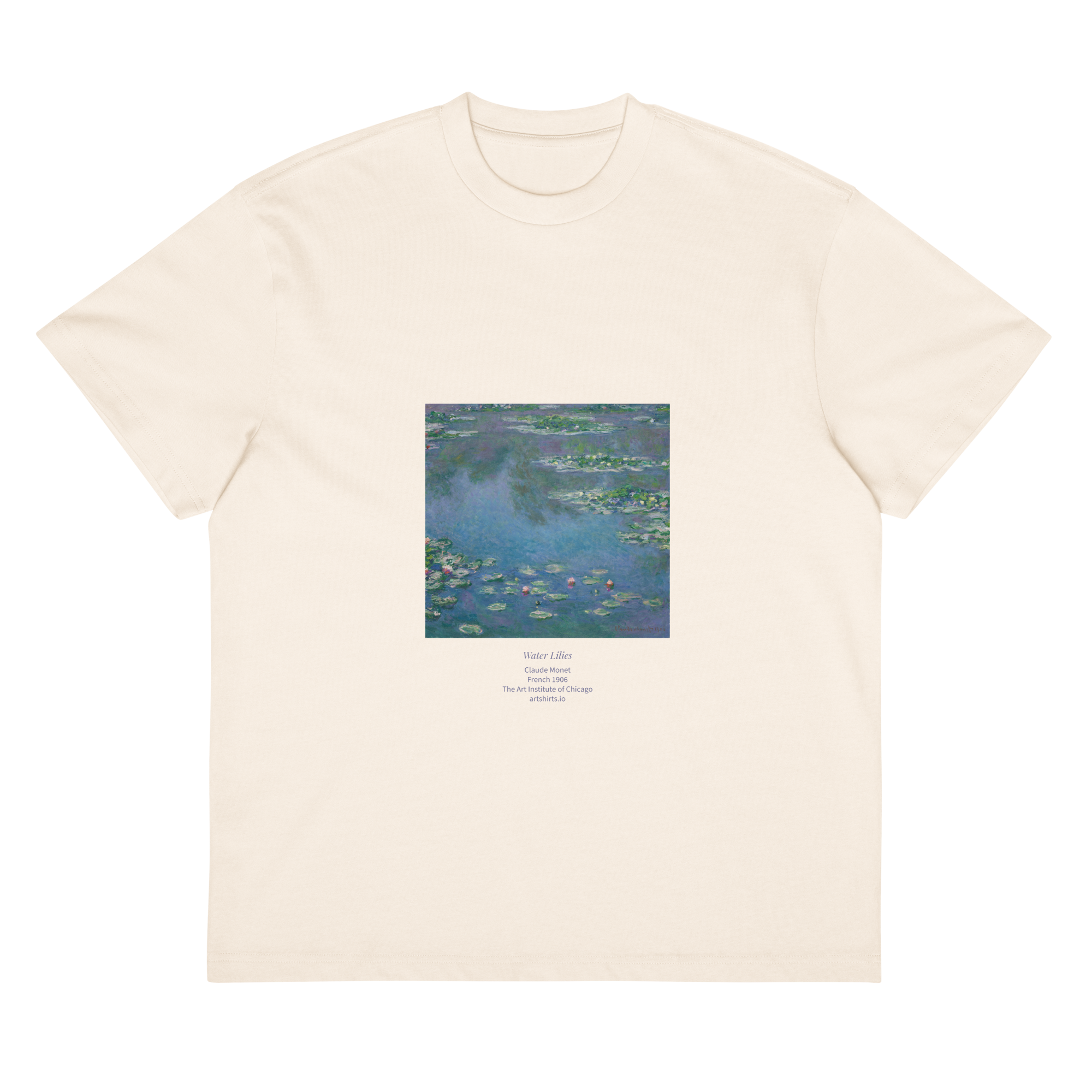 Water Lilies Boxy T-Shirt