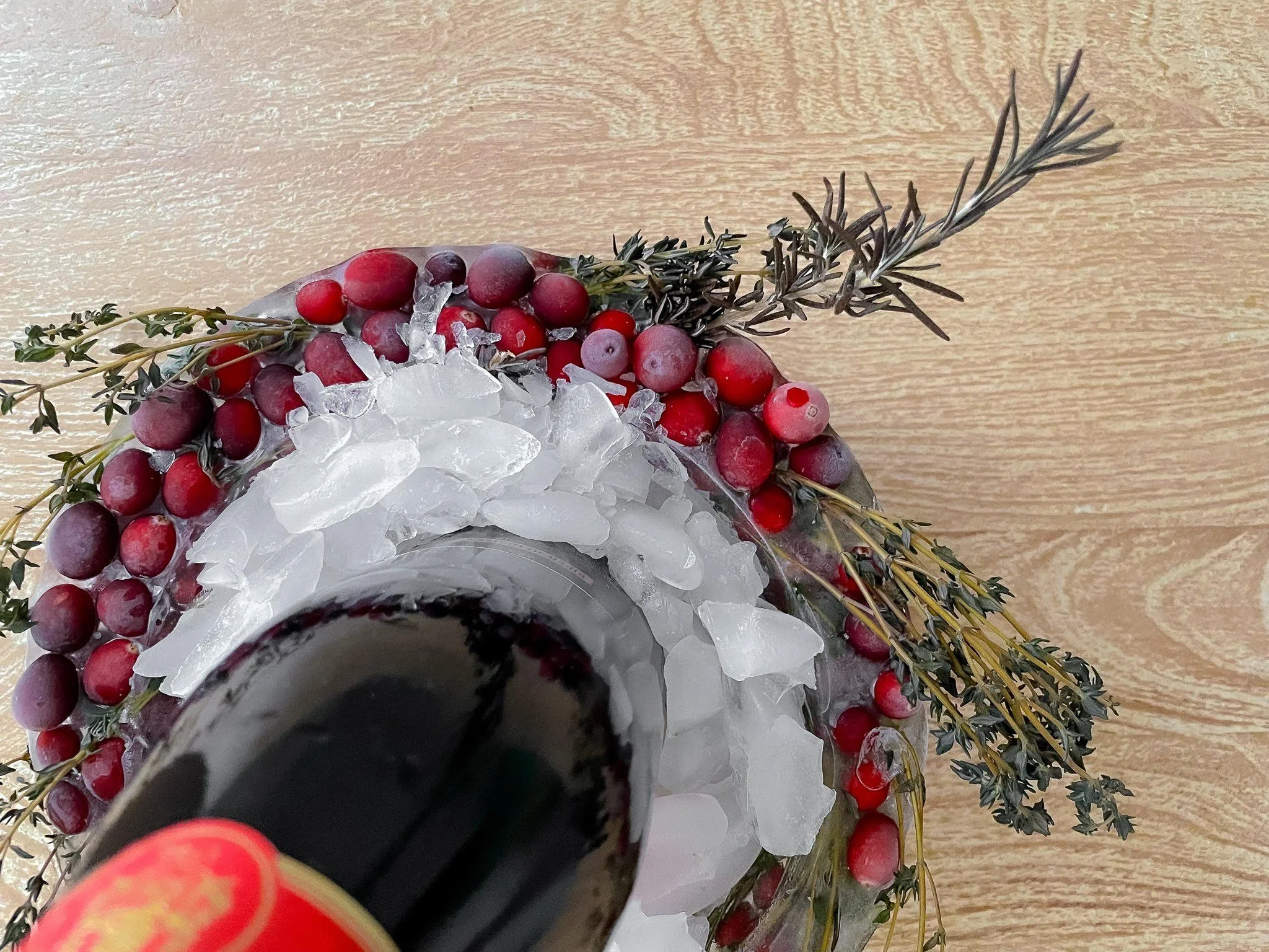 CRANBERRY &amp; HERB ICE BUCKET