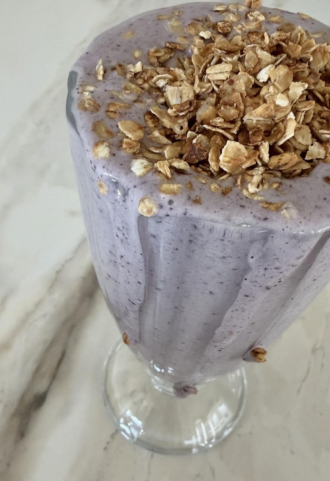 Blueberry Cobbler Protein Smoothie 