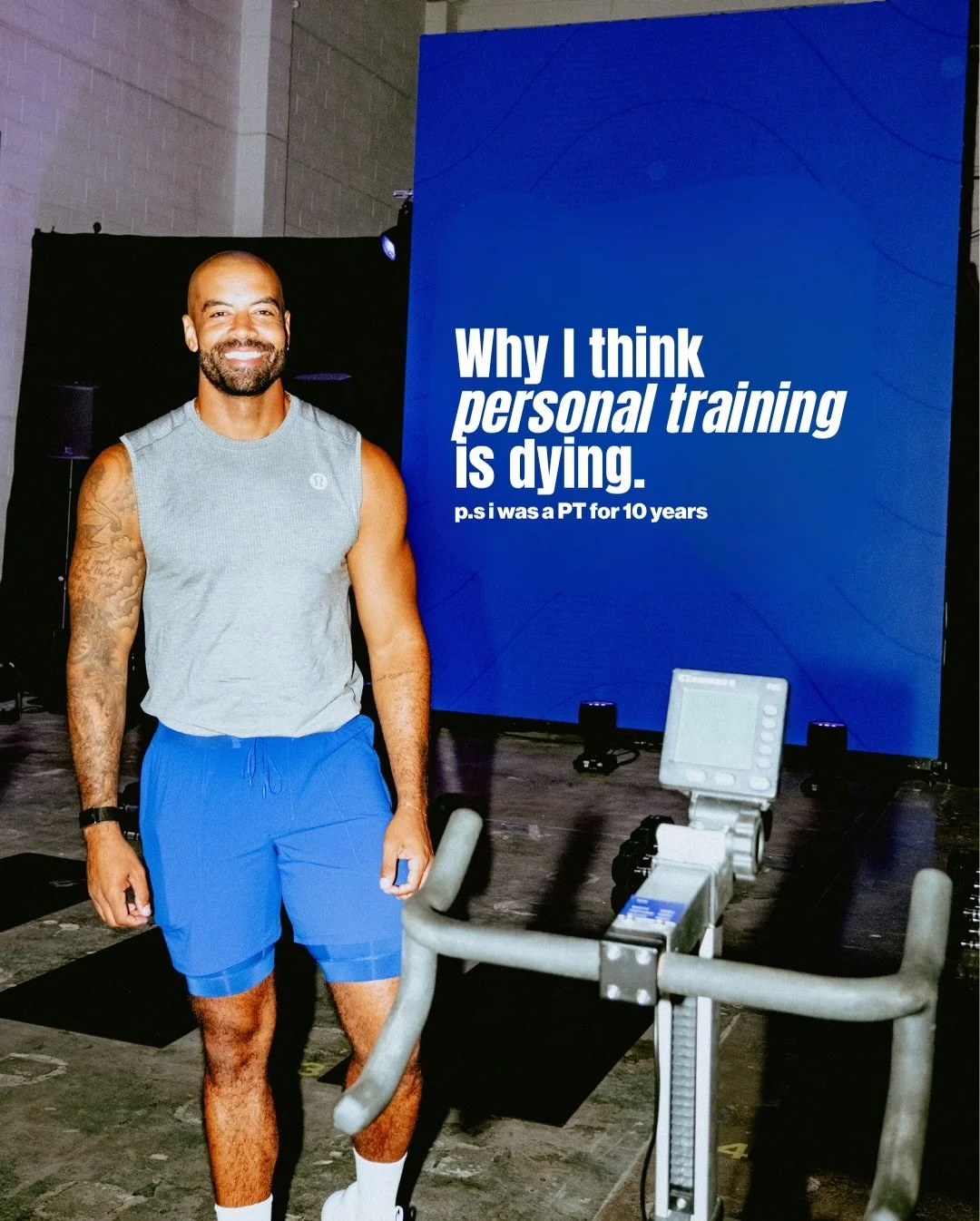 2/365 - Posting everyday to help women lose weight.

Is personal training dead? 

What do you think?