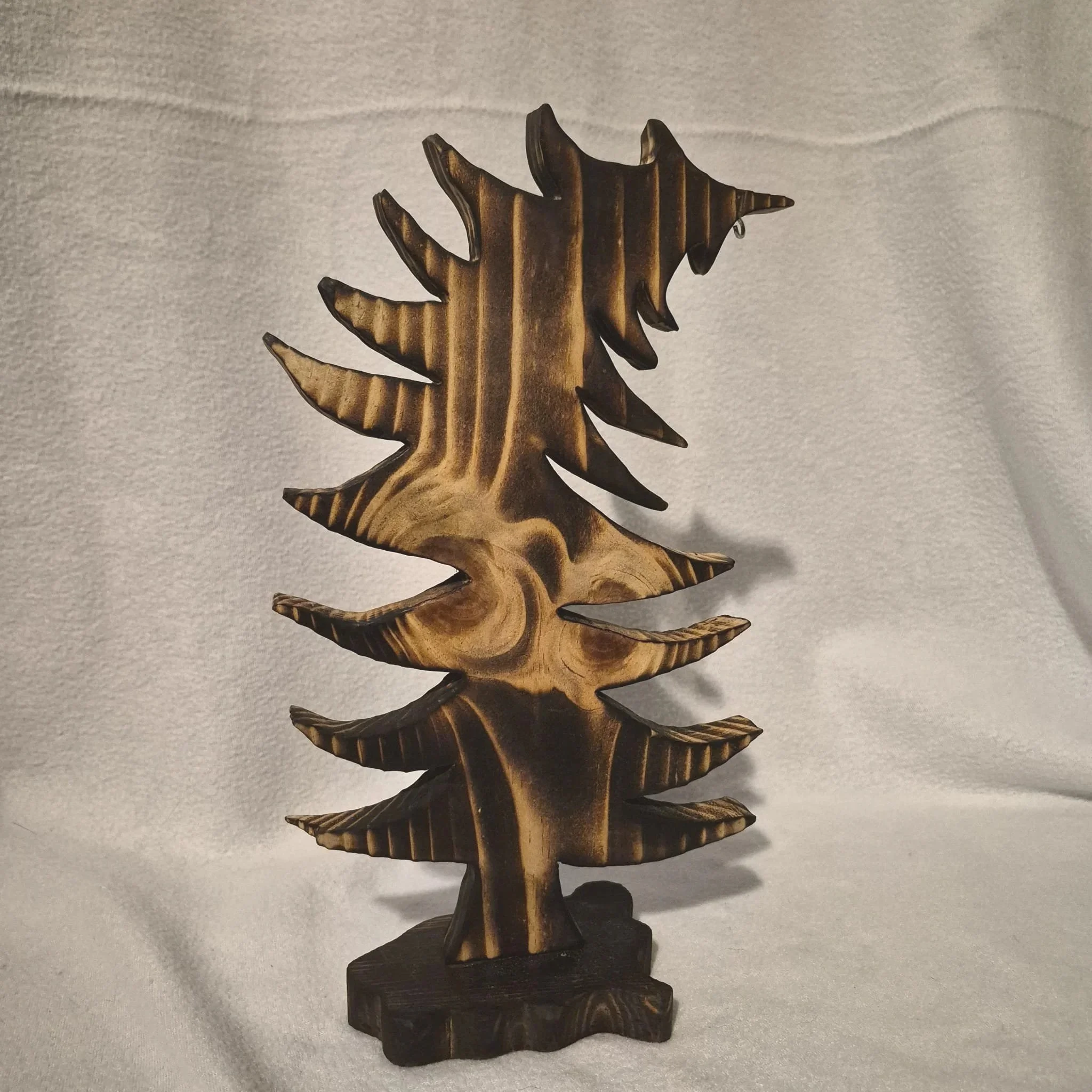 Crooked Christmas Tree w SURPRISE Ornament