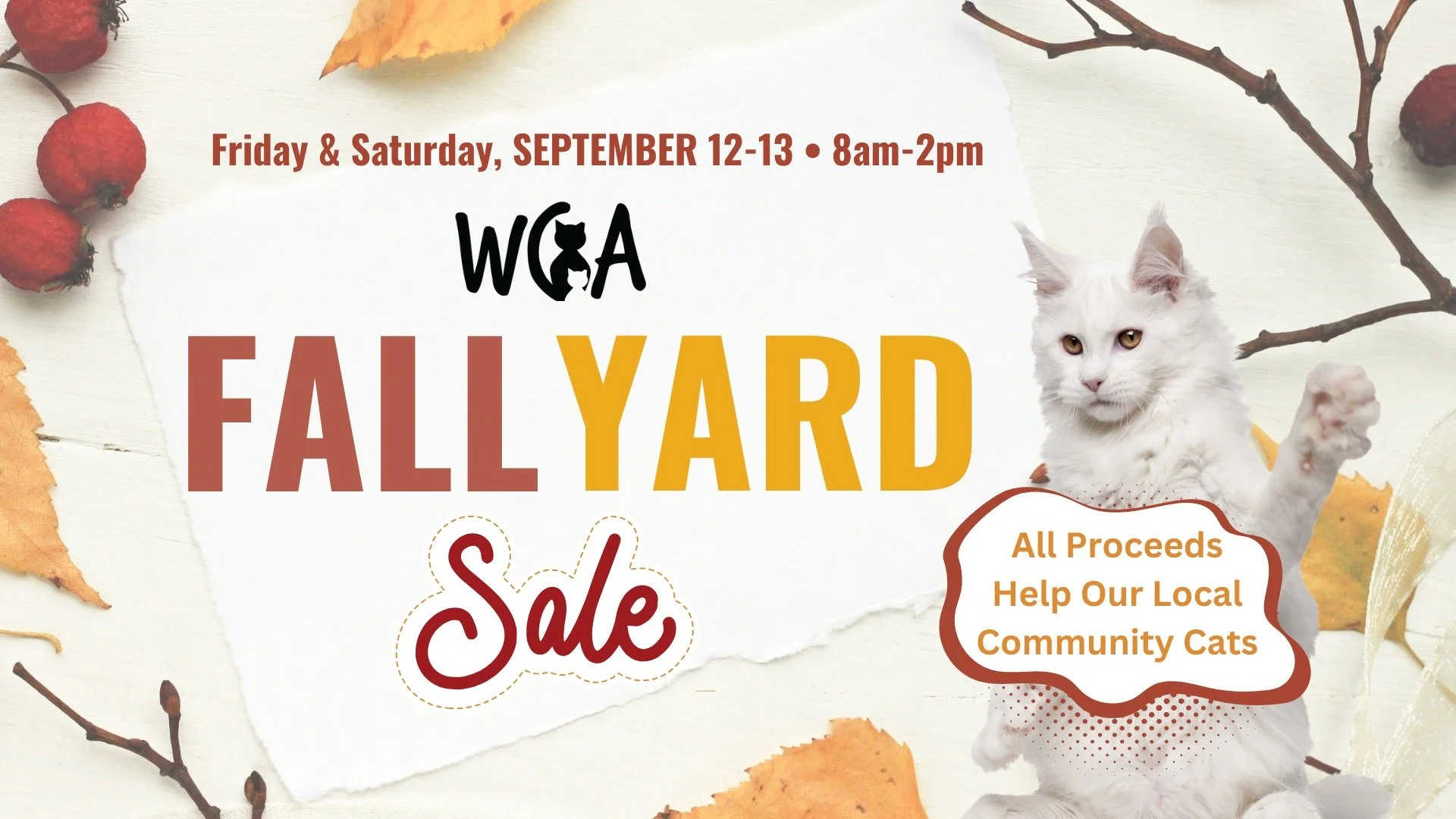 Fall Yard Sale (Day 1)