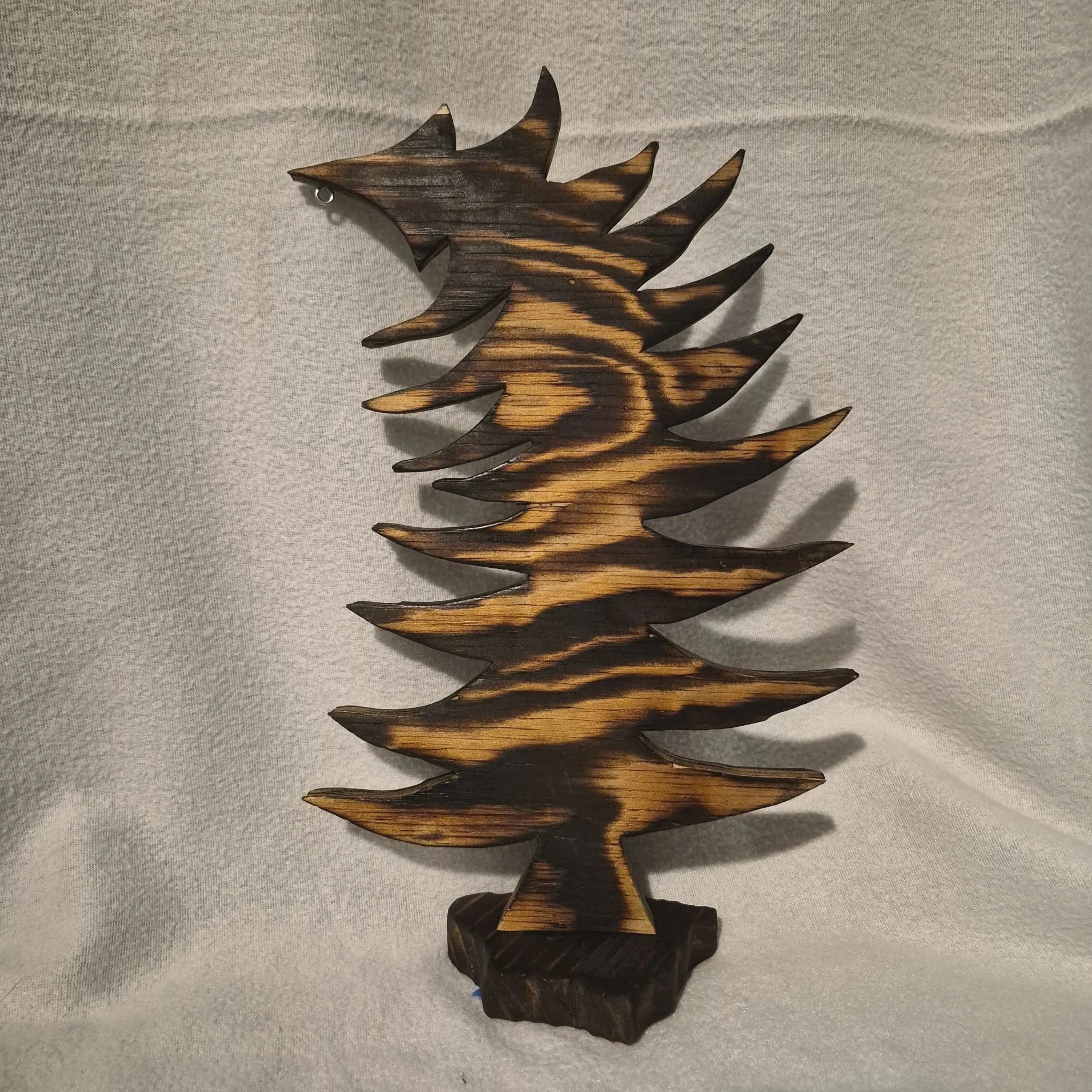 Crooked Christmas Tree w SURPRISE Ornament