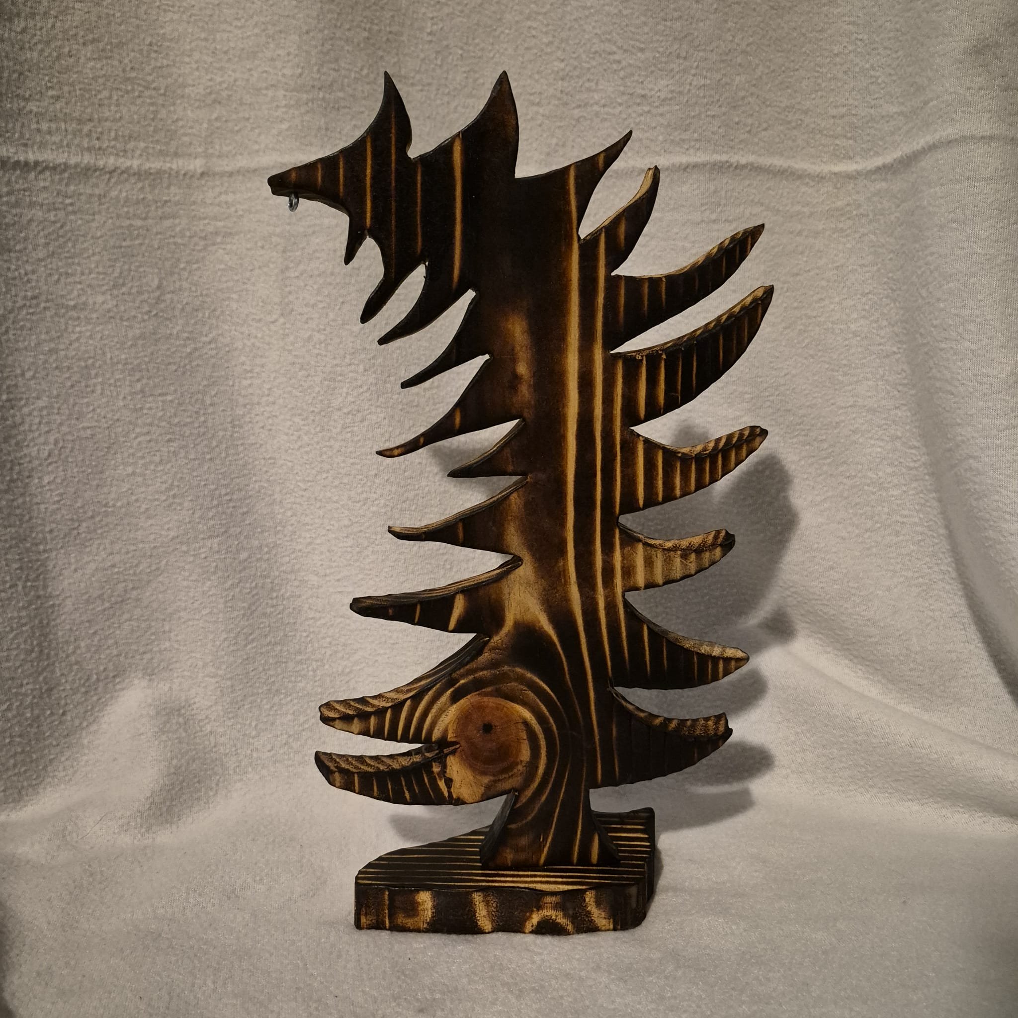 Crooked Christmas Tree w SURPRISE Ornament