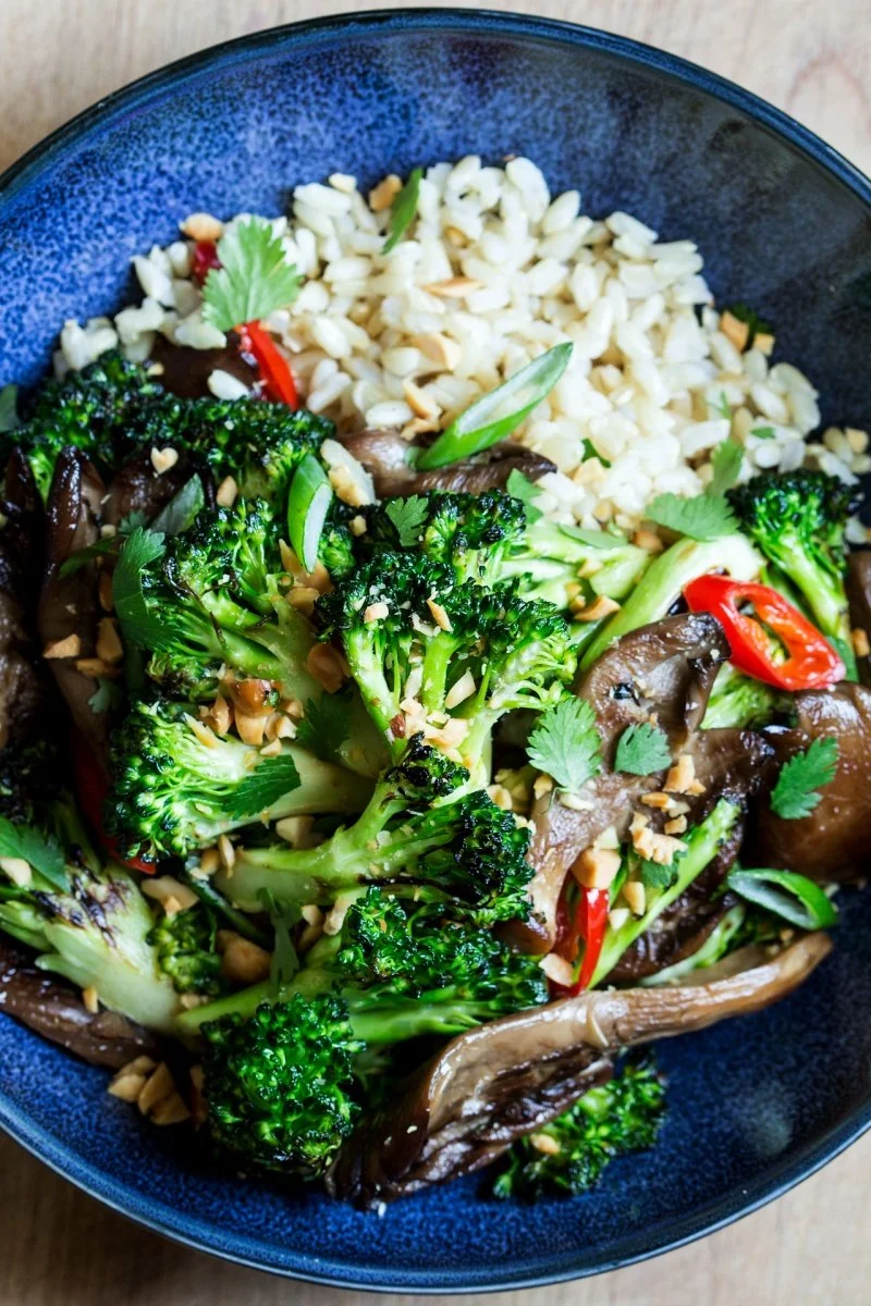 Oyster Mushroom Stir-Fry