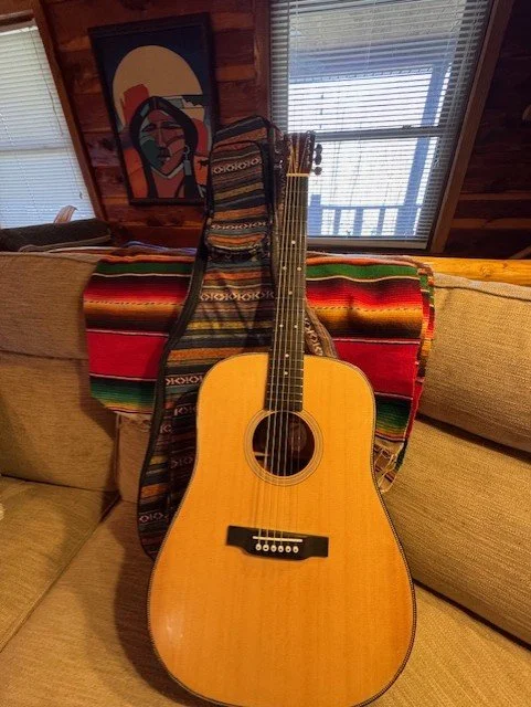 Martin D18 Copy - Tribute to Rick Burka, Pam, Josh and for Mallory at the shower celebrating her & Jake's new baby , Monroe! Vaya con Dios my brother! [NFS] 