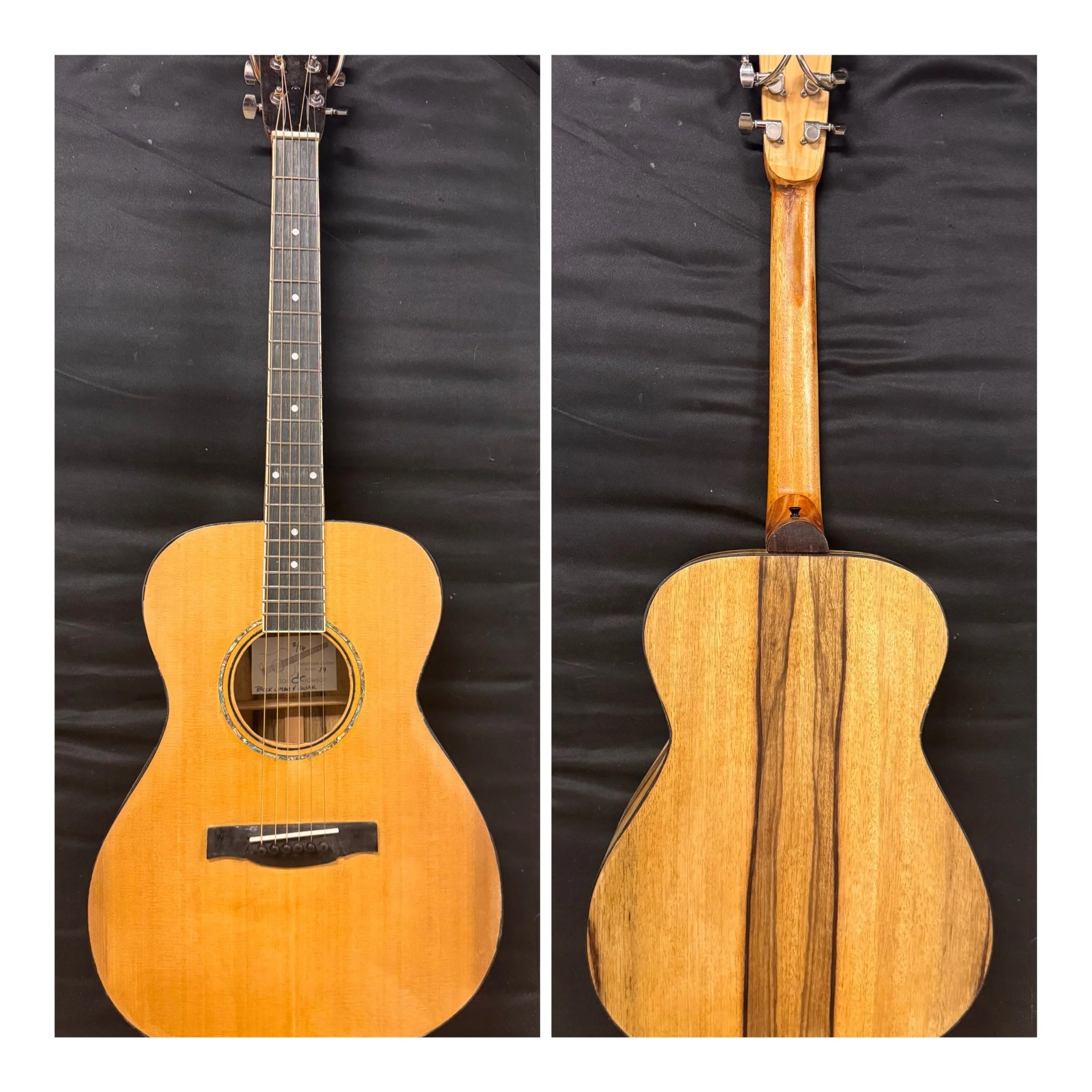 Black Limba and Cedar OM