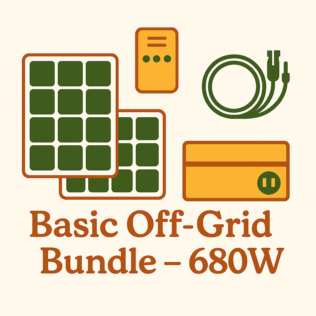 Basic Off-Grid Bundle – 680W