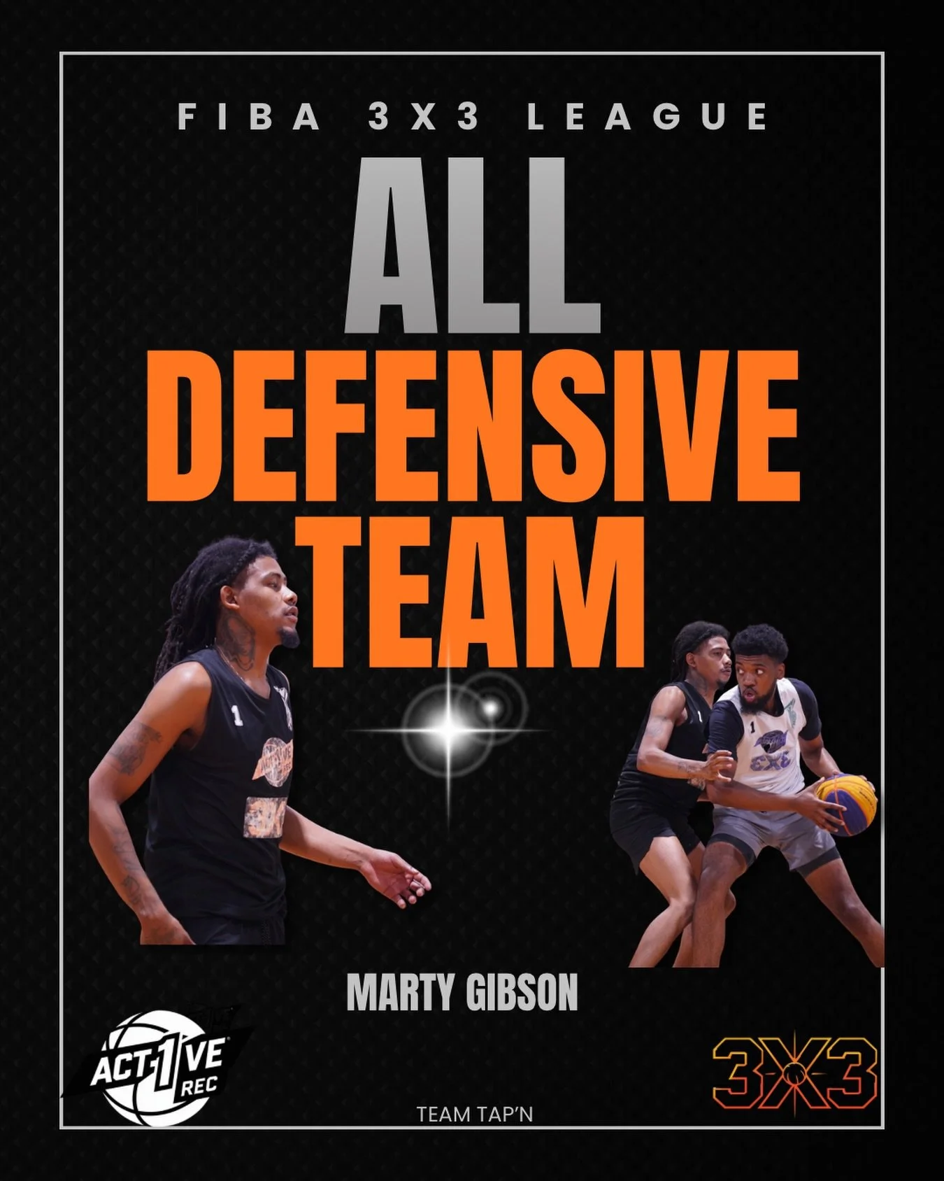 ALL-DEFENSIVE TEAM. 🛡️

Marty earned his spot by being one of the league&rsquo;s toughest guards to go against. Physical, scrappy, and never afraid of the matchup. He brought pressure, toughness, and effort every time he stepped on the floor.

The t
