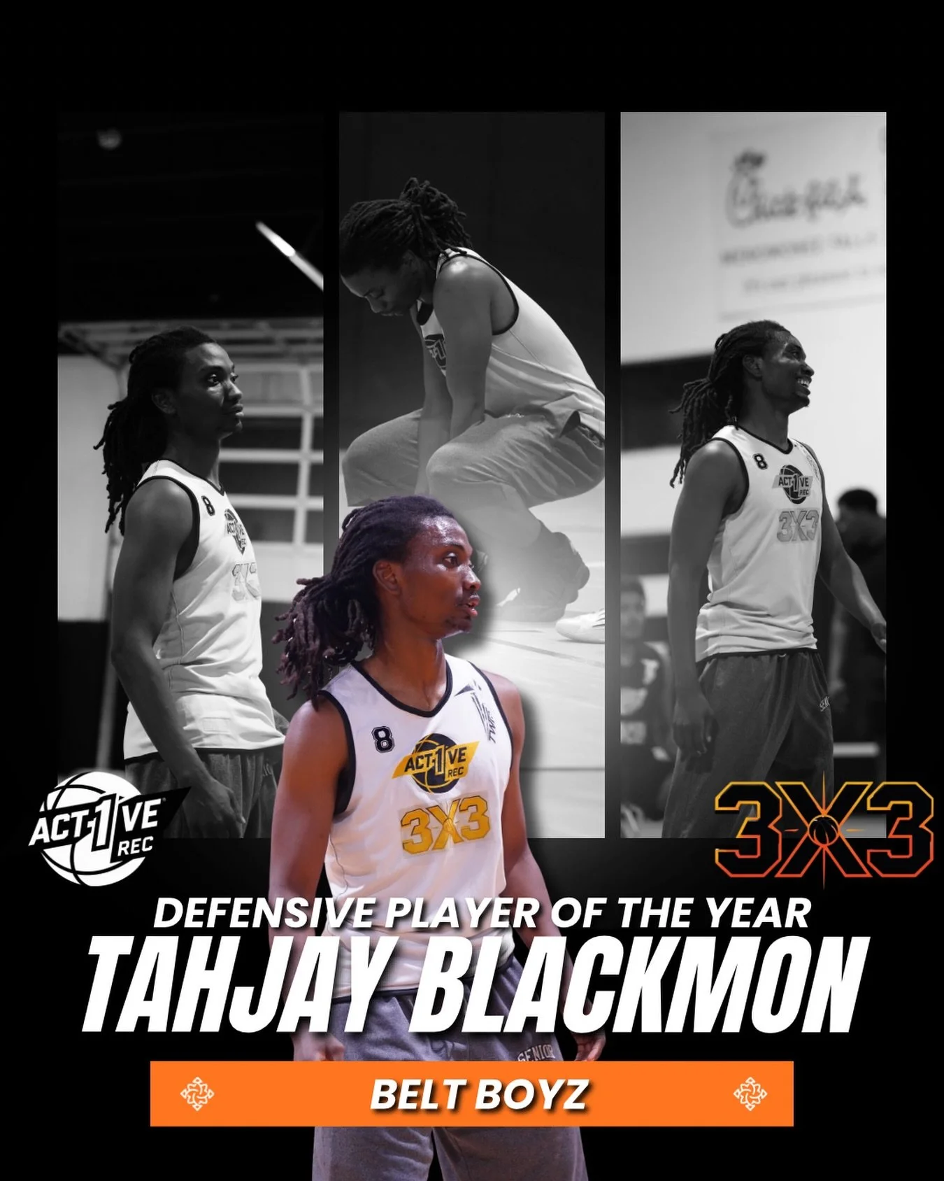 DEFENSIVE PLAYER OF THE YEAR. 🏆🛡️
SEASON 2 CHAMPION. 🏆

@justcallmetj_ put together a season that speaks for itself. One of the league&rsquo;s most defensively sound guards, he brought pressure, toughness, and discipline every time he stepped on t