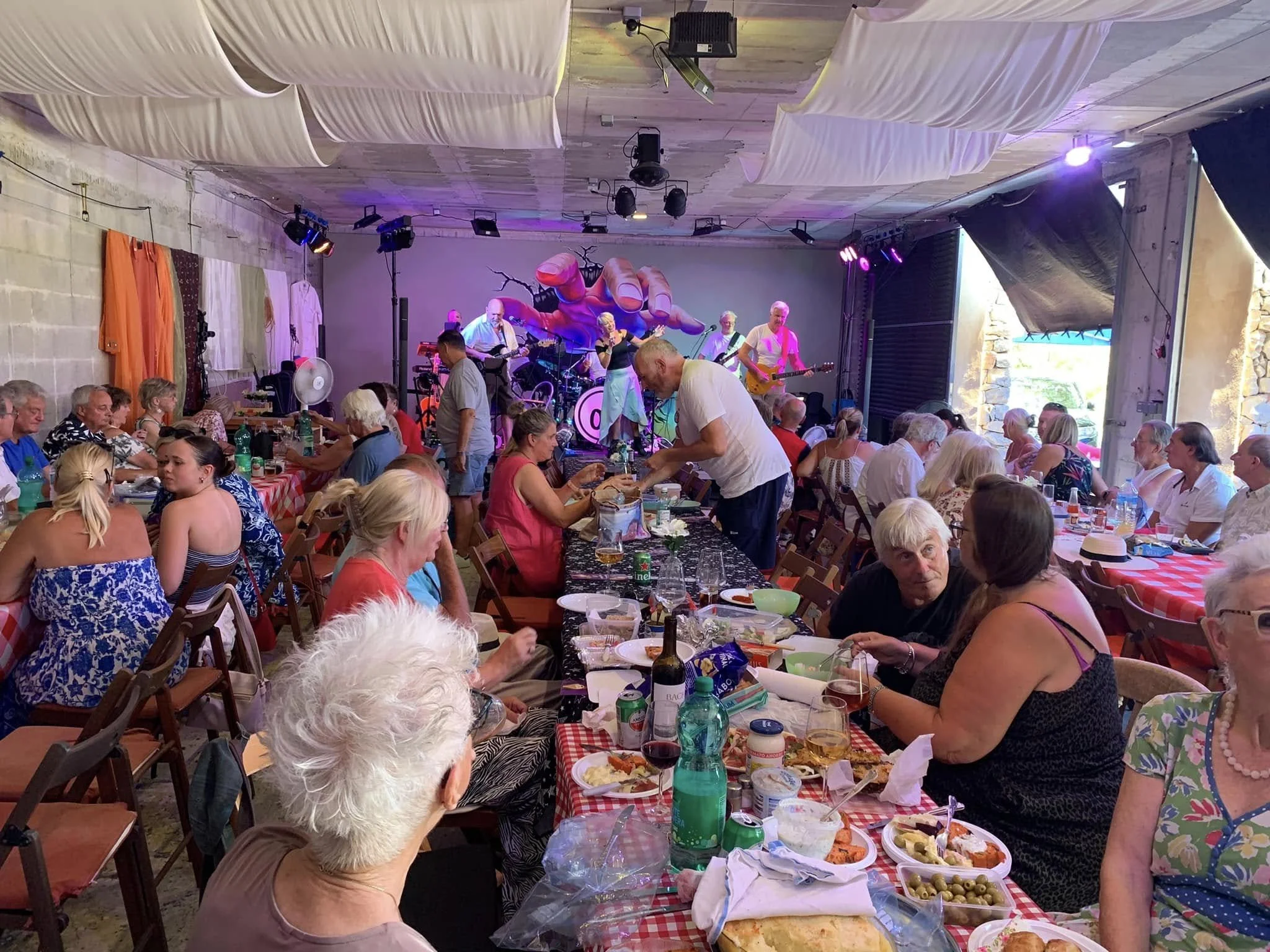 The OK Bang putting on a special gig in aid of Pas Xaló