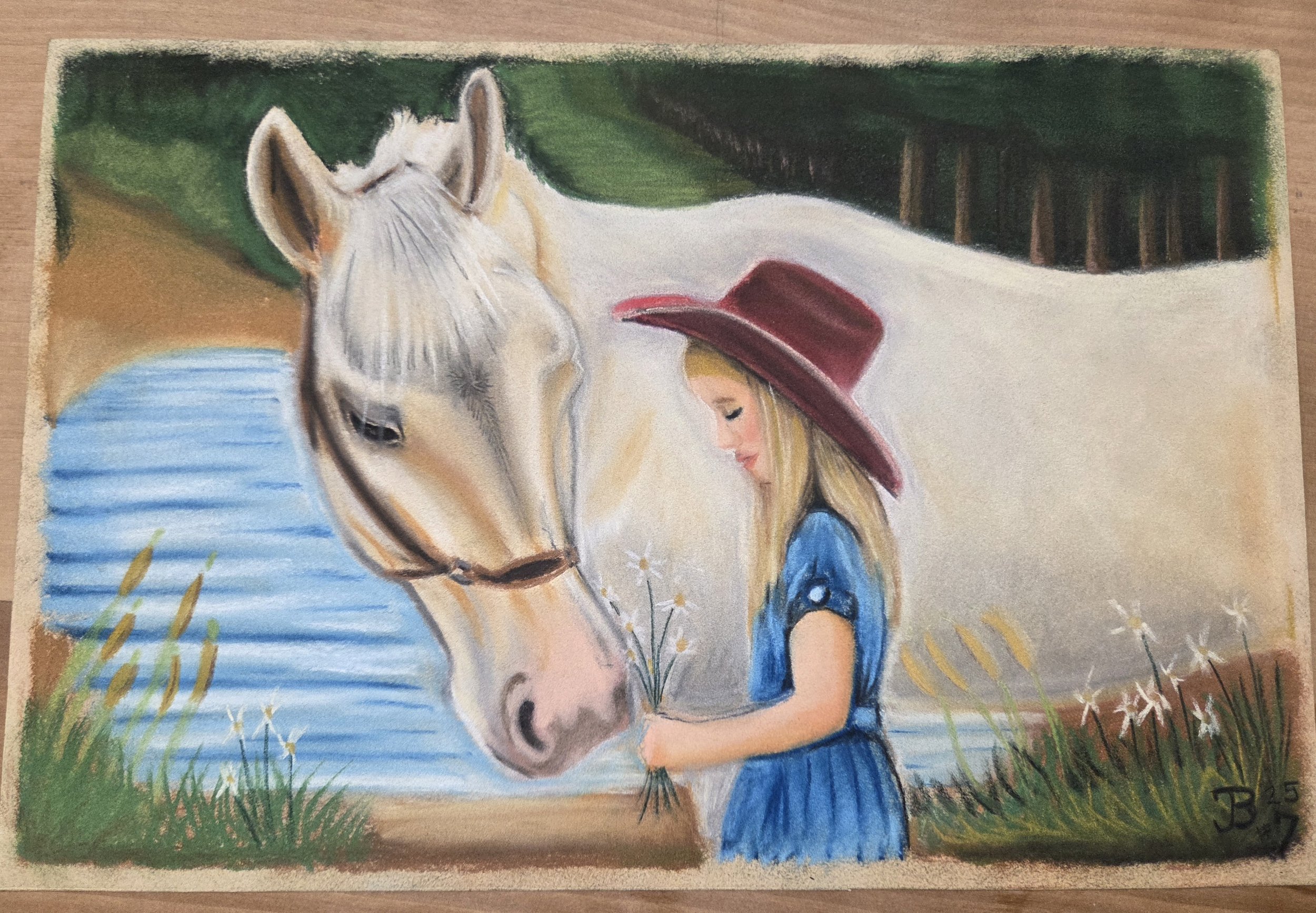 Artist: JB

Colored Pencil, 12” x 8” 

$150