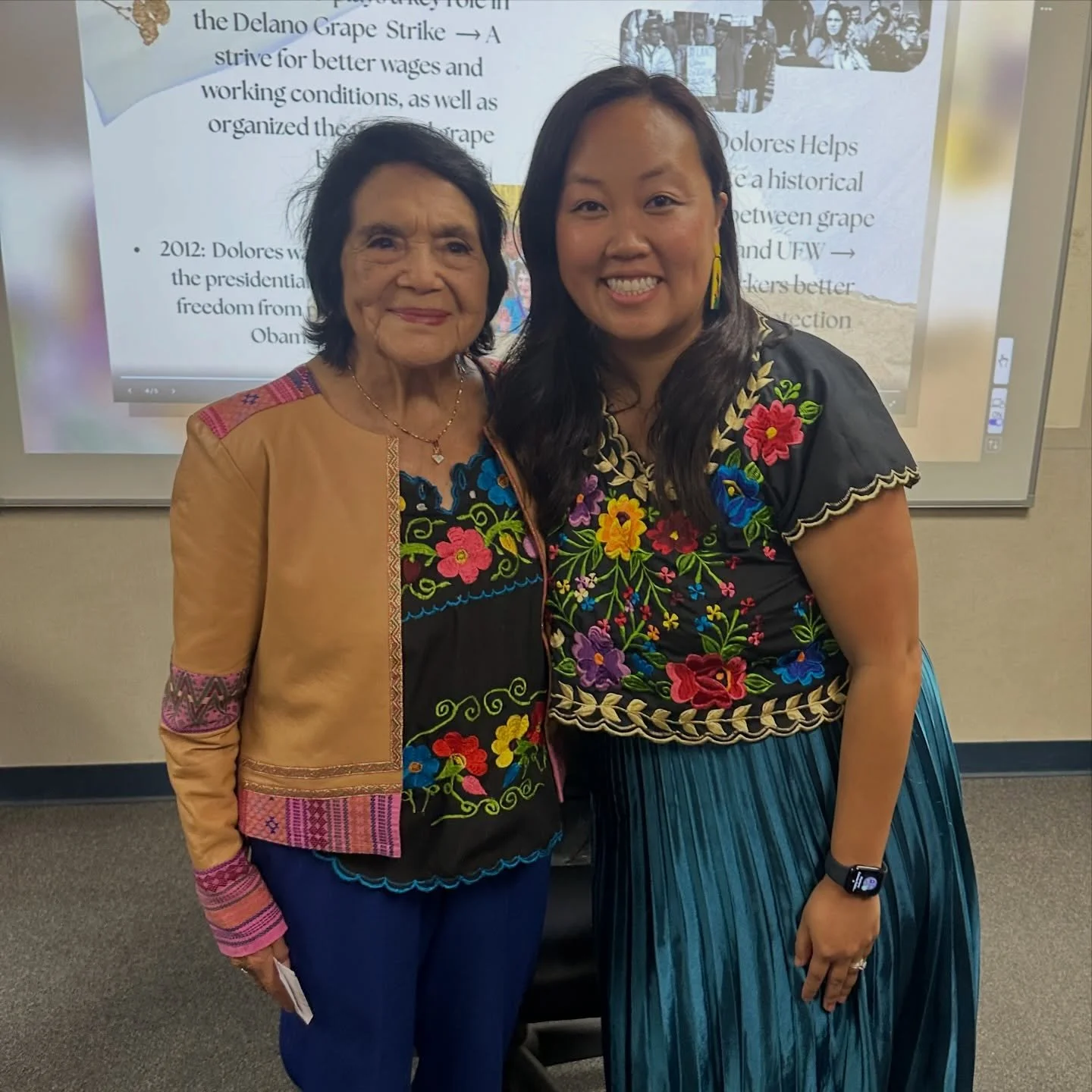 Dolores Huerta has fought for justice her entire life and given voice to the voiceless. Her courage in coming forward today is a testament to who she is &mdash; someone who has always stood up for farmworkers, for women, for people denied justice and