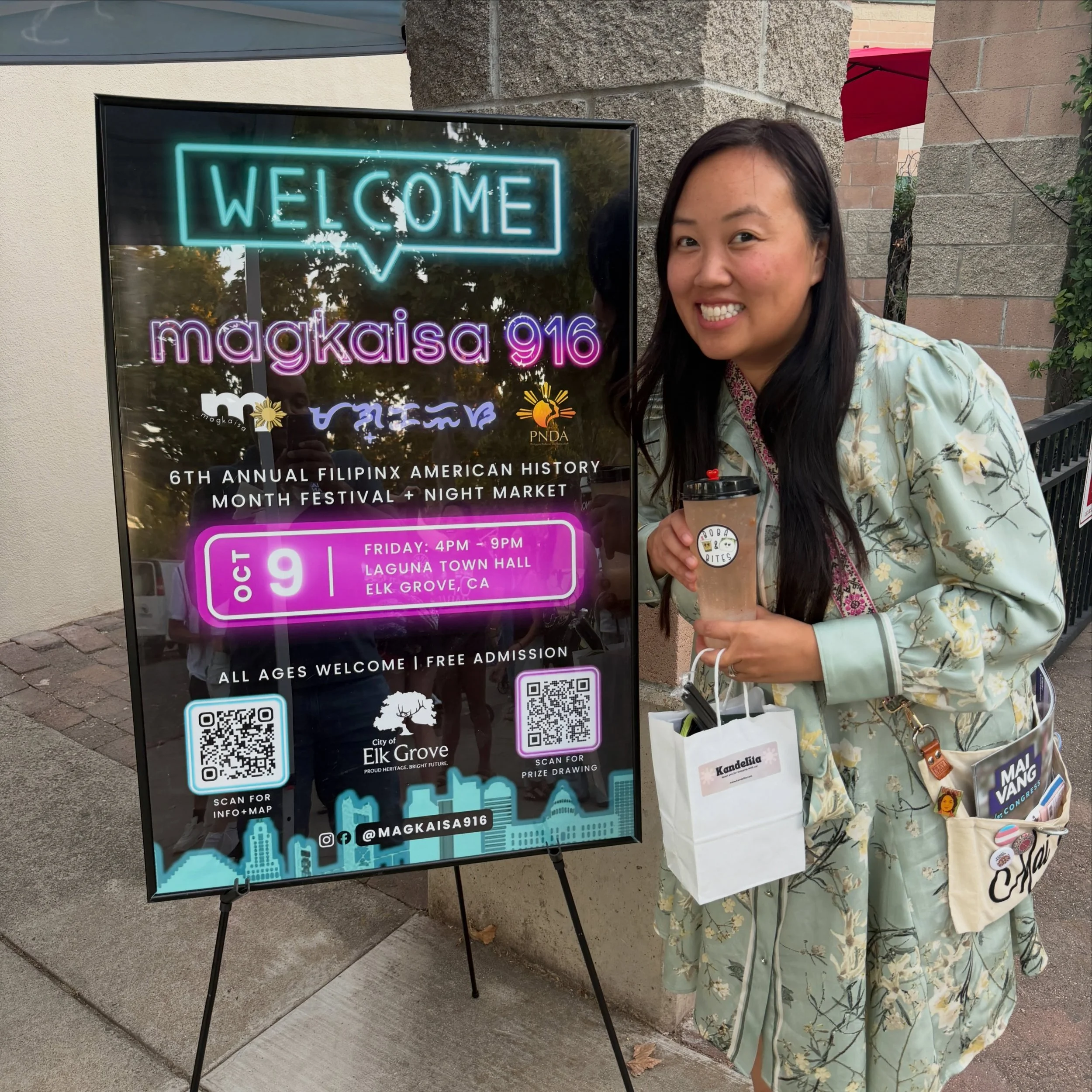 Happy Filipino History Month! Proud to join commUNITY at the 6th Annual @magkaisa916 celebration to honor, center, and uplift our elders, youth, artists, entrepreneurs, and storytellers in the Filipino community. A heartfelt shout-out and congrats to